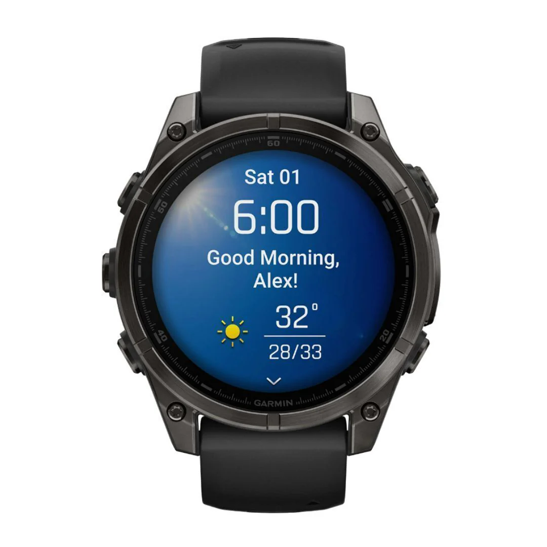 Garmin fēnix 8 AMOLED Sapphire GPS Smartwatch (47mm, Black/Pebble Gray) (Used) - Image 10