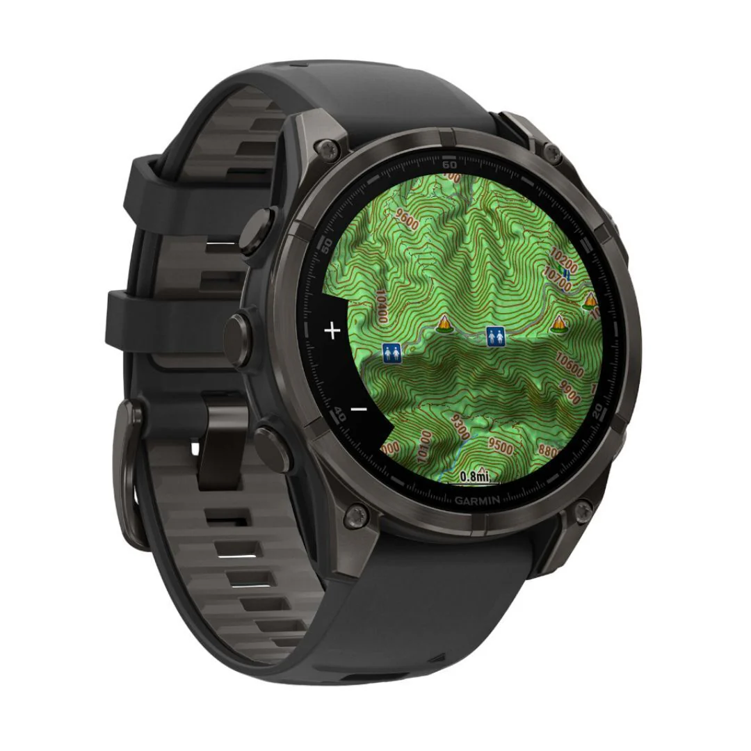 Garmin fēnix 8 AMOLED Sapphire GPS Smartwatch (47mm, Black/Pebble Gray) (Used) - Image 12