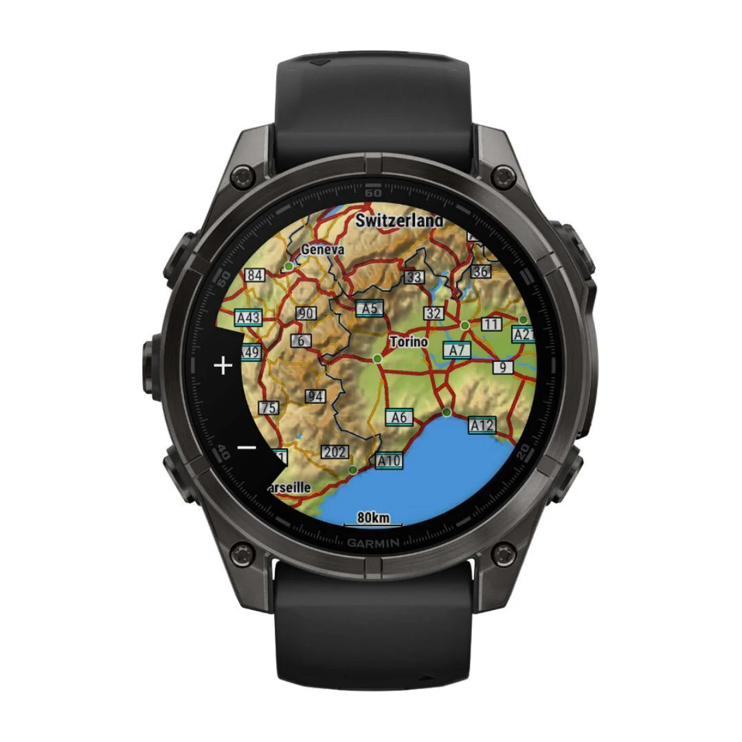 Garmin fēnix 8 AMOLED Sapphire GPS Smartwatch (47mm, Black/Pebble Gray) (Used) - Image 13