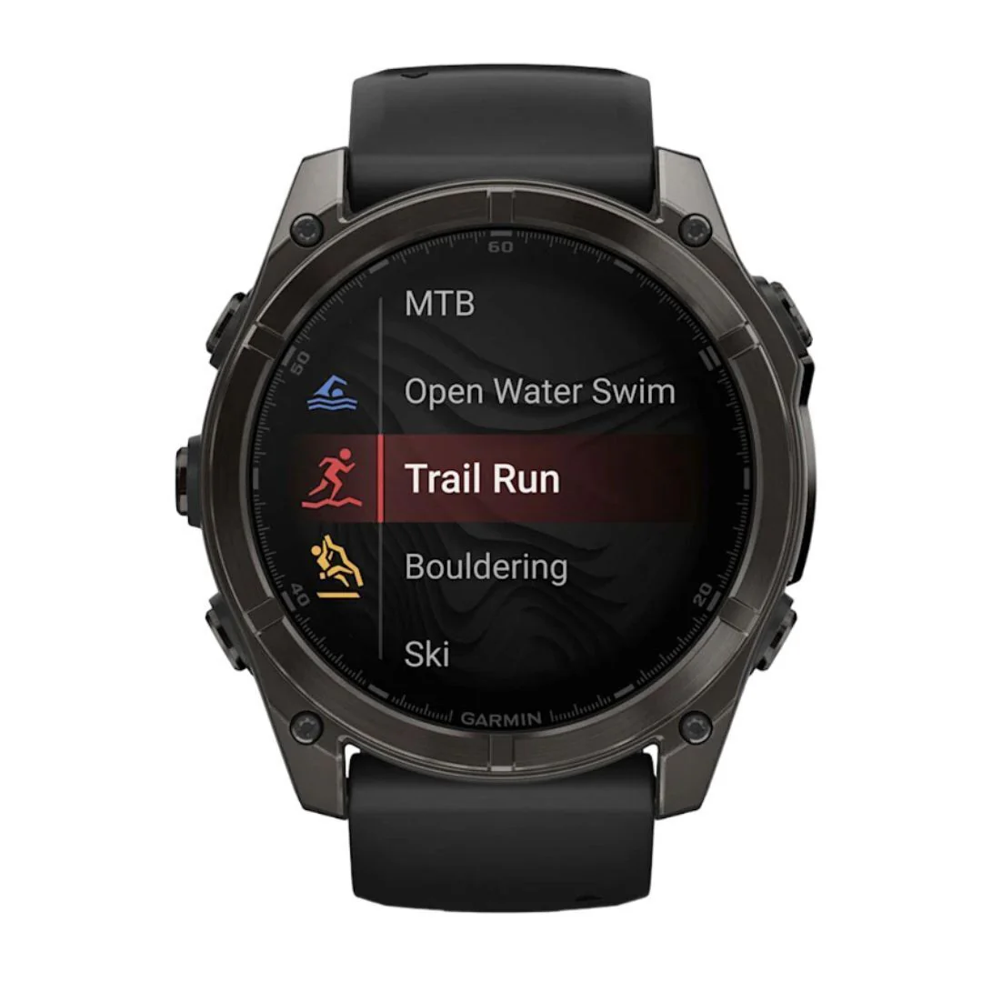 Garmin Fenix 8 Sapphire 51mm GPS Smartwatch with 1.4-Inch AMOLED Display (Black and Pebble Gray) - Image 4