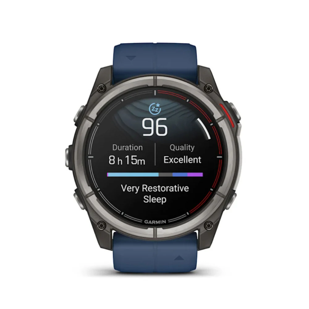 Garmin quatix 8 AMOLED Marine GPS Smartwatch (51mm, Titanium/Captain Blue) (Used) - Image 19