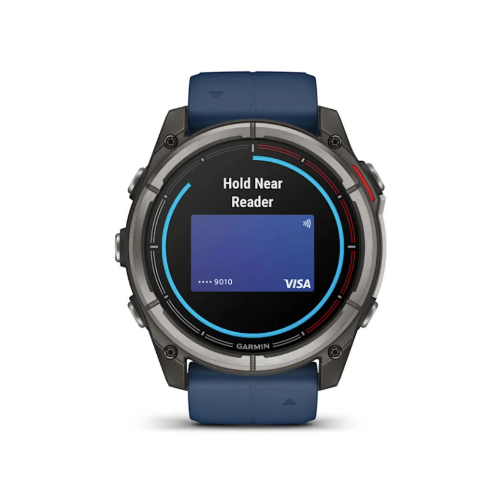 Garmin quatix 8 AMOLED Marine GPS Smartwatch (51mm, Titanium/Captain Blue) (Used) - Image 22