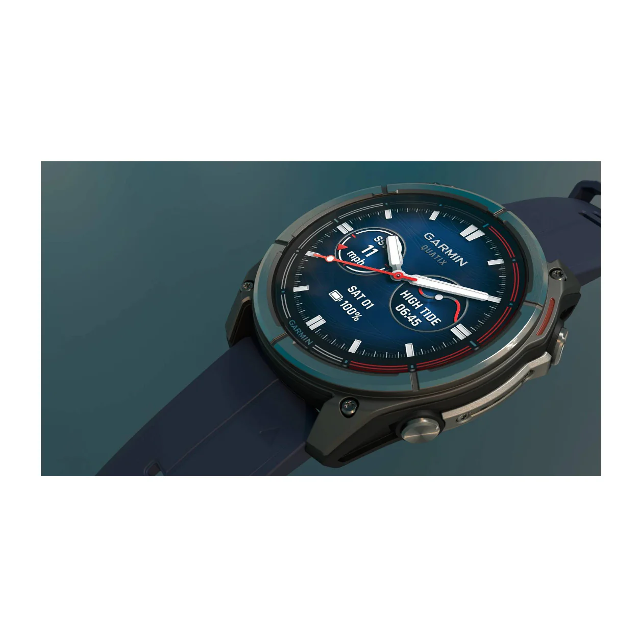 Garmin quatix 8 AMOLED Marine GPS Smartwatch (51mm, Titanium/Captain Blue) (Used) - Image 24