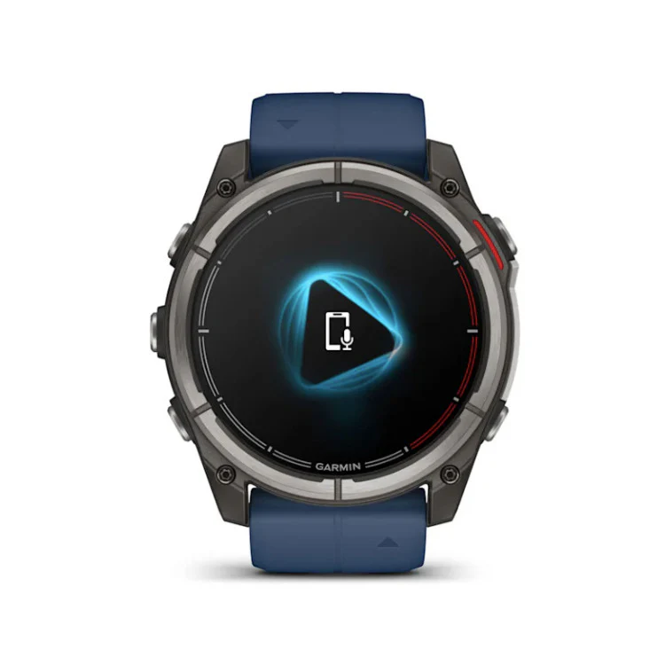 Garmin quatix 8 AMOLED Marine GPS Smartwatch (51mm, Titanium/Captain Blue) (Used) - Image 6