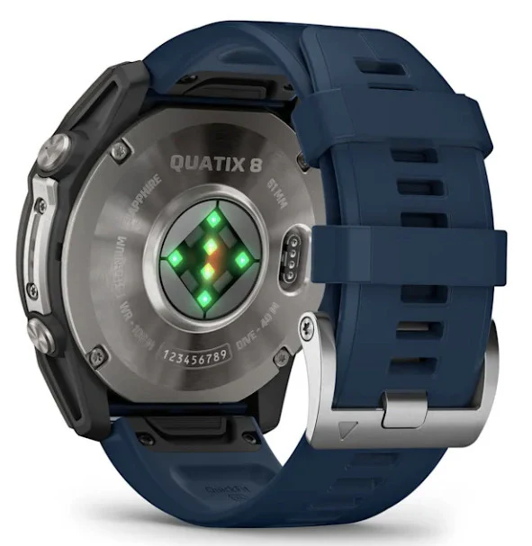 Garmin quatix 8 AMOLED Marine GPS Smartwatch (51mm, Titanium/Captain Blue) (Used) - Image 9