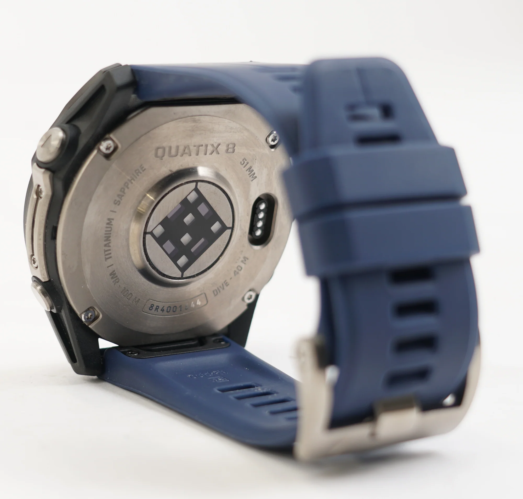 Garmin quatix 8 AMOLED Marine GPS Smartwatch (51mm, Titanium/Captain Blue) (Used) - Image 3