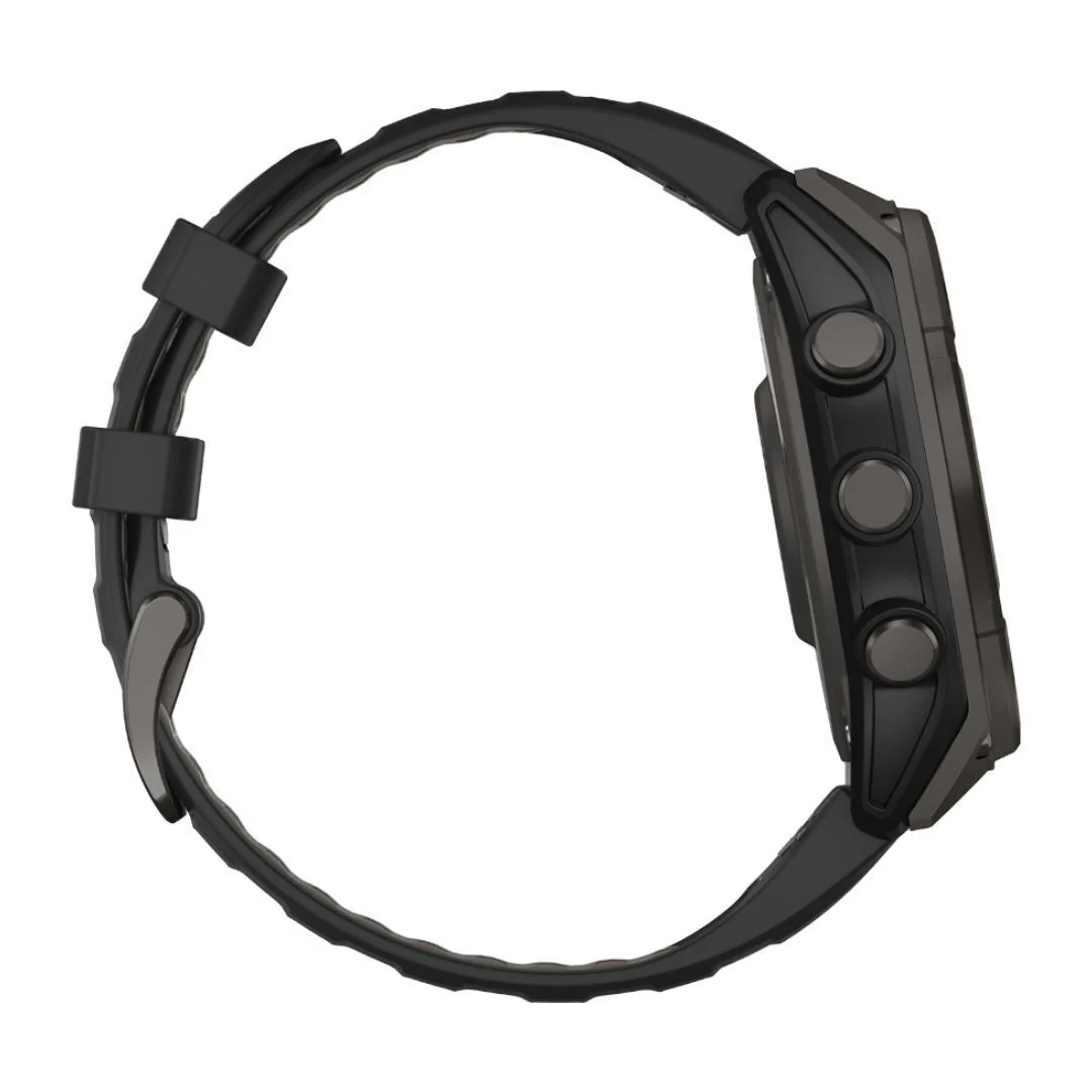 Garmin fenix 8 Sapphire Solar 47mm Smartwatch with Built-In LED Flashlight (Black and Pebble Gray) - Image 7