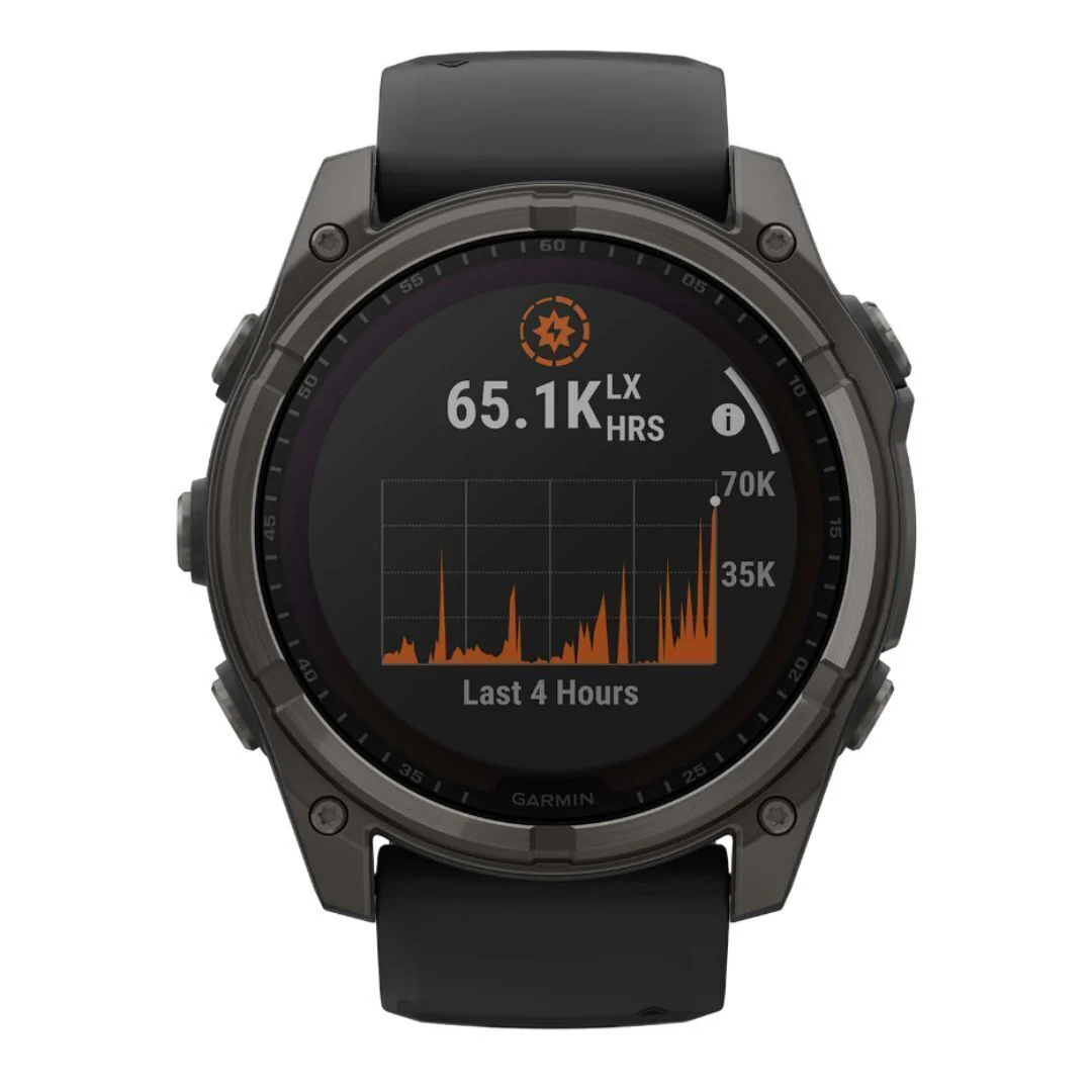 Garmin fēnix 8 Sapphire Solar GPS Smartwatch (51mm, Black/Pebble Gray) (Used) - Image 10