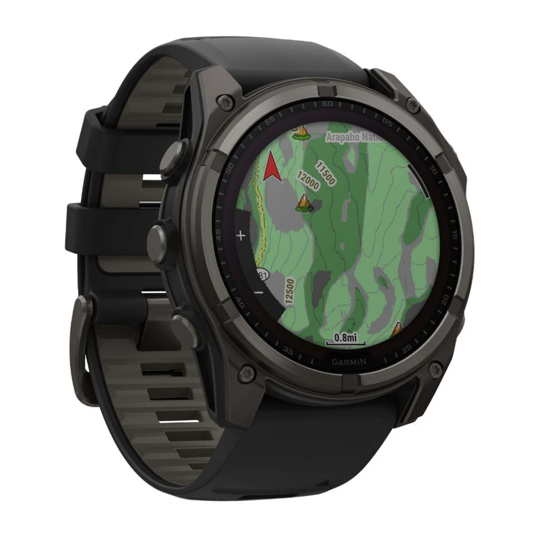 Garmin fēnix 8 Sapphire Solar GPS Smartwatch (51mm, Black/Pebble Gray) (Used) - Image 11