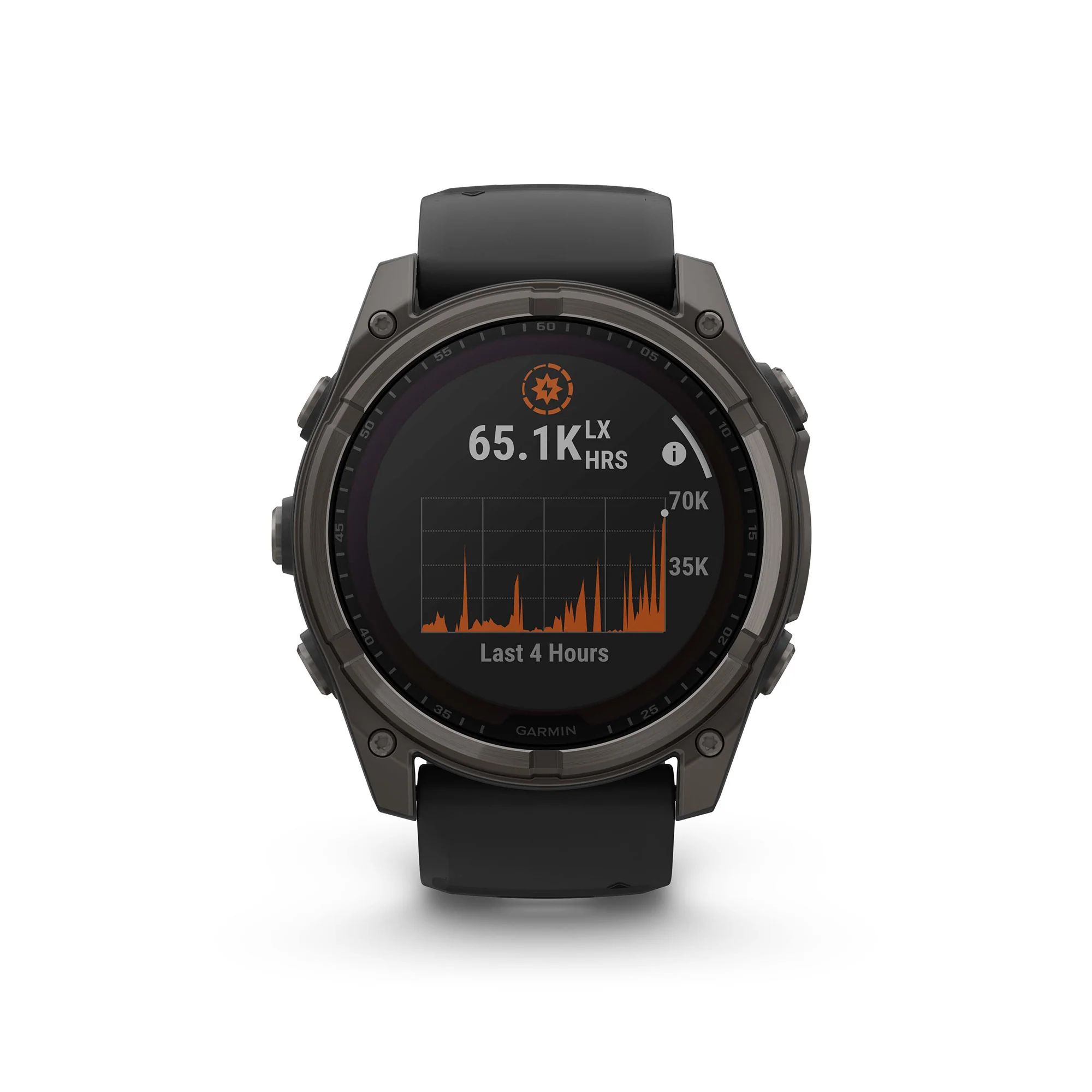 Garmin fēnix 8 Sapphire Solar GPS Smartwatch (51mm, Black/Pebble Gray) (Used) - Image 3