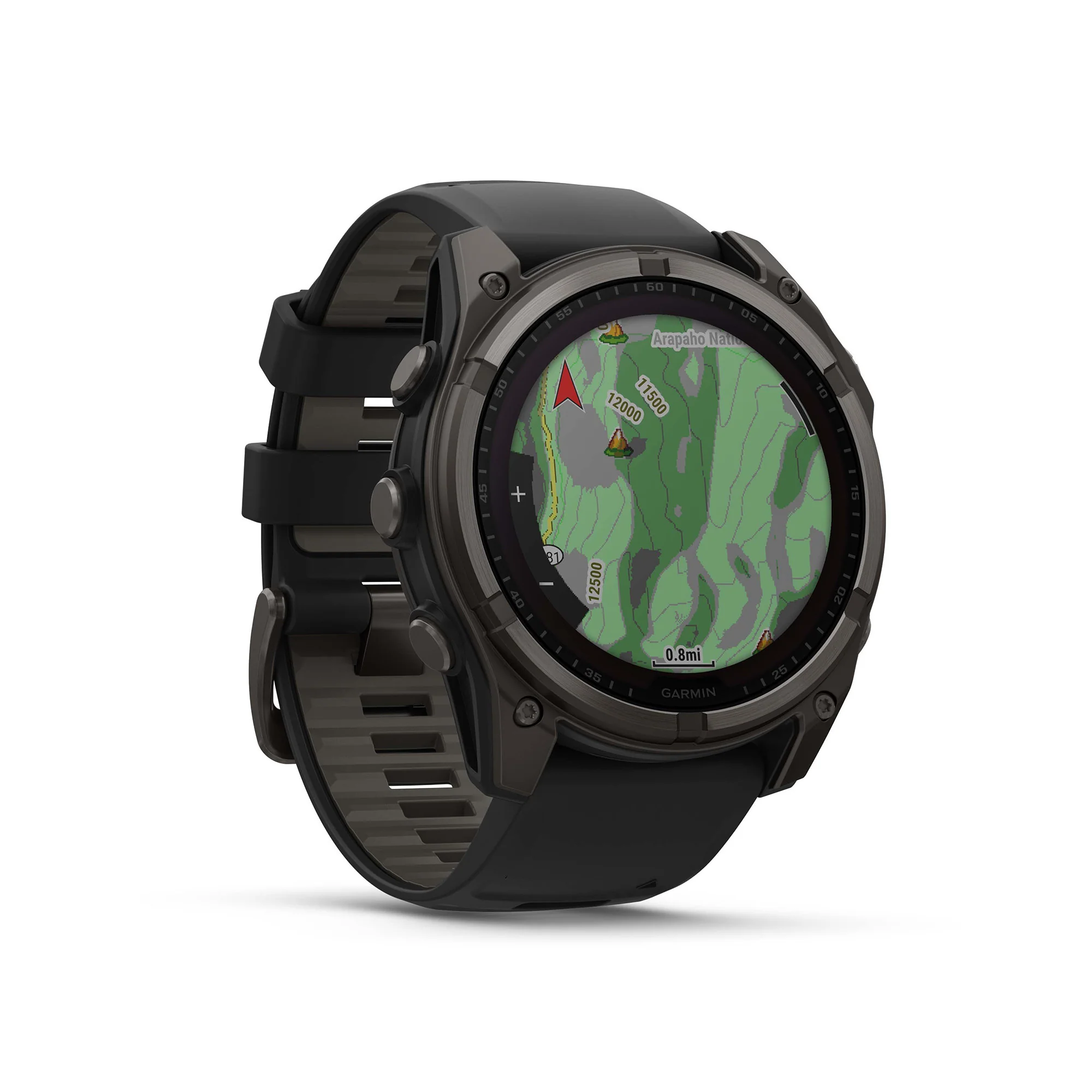 Garmin fēnix 8 Sapphire Solar GPS Smartwatch (51mm, Black/Pebble Gray) (Used) - Image 5