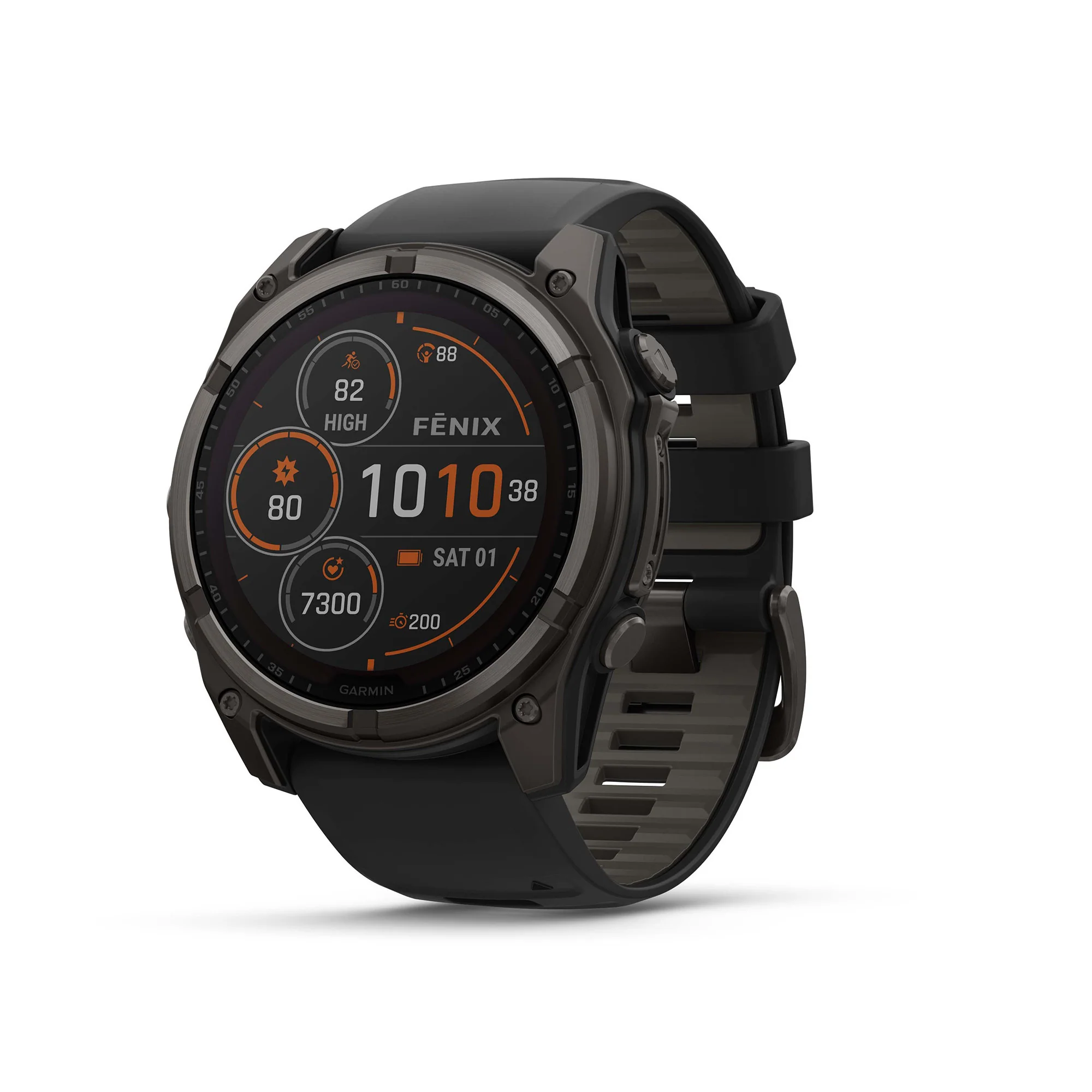 Garmin fēnix 8 Sapphire Solar GPS Smartwatch (51mm, Black/Pebble Gray) (Used) - Image 7