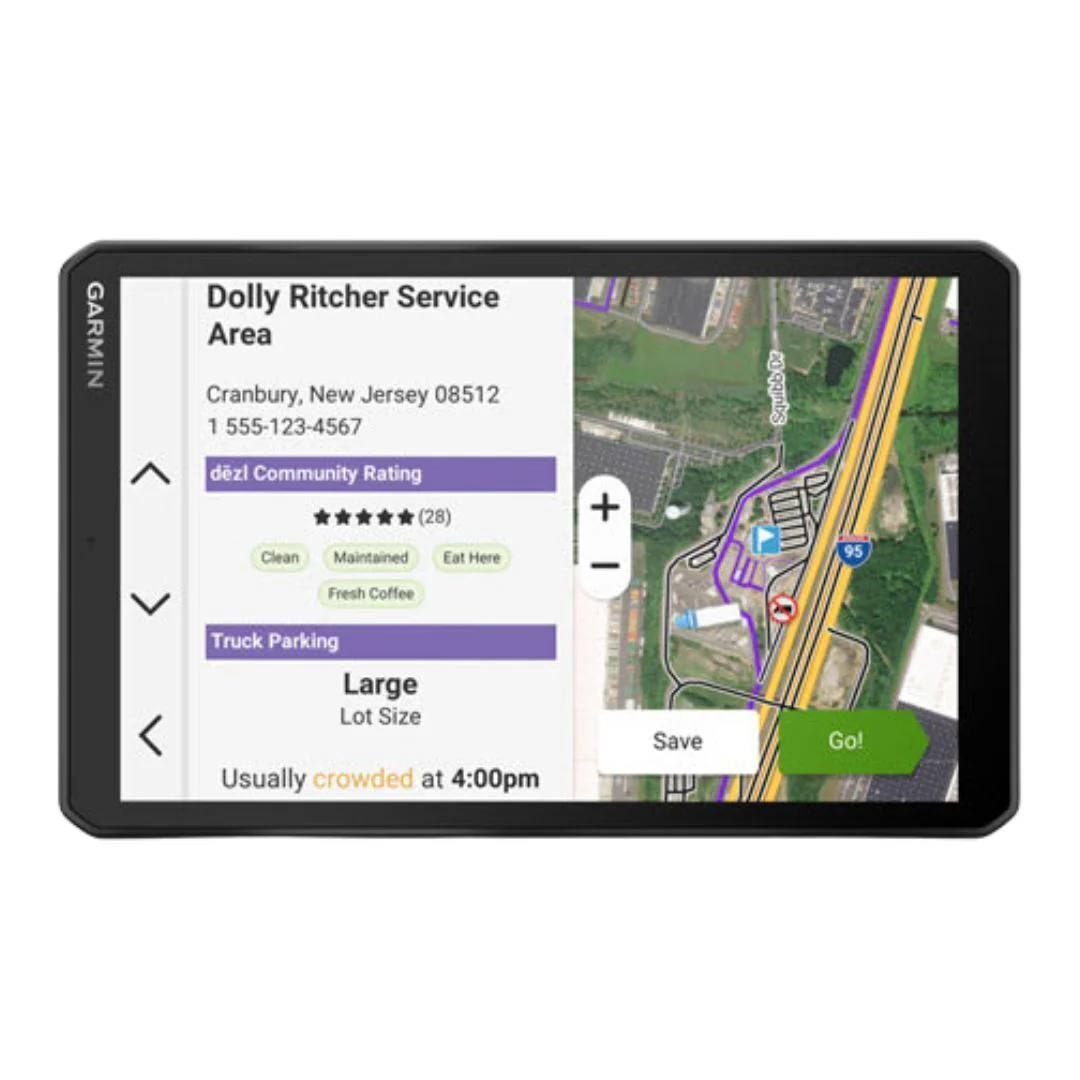 Garmin dezlCam OTR820 GPS Truck Navigator with 8-Inch 1080p Touchscreen Display (Black) - Image 6