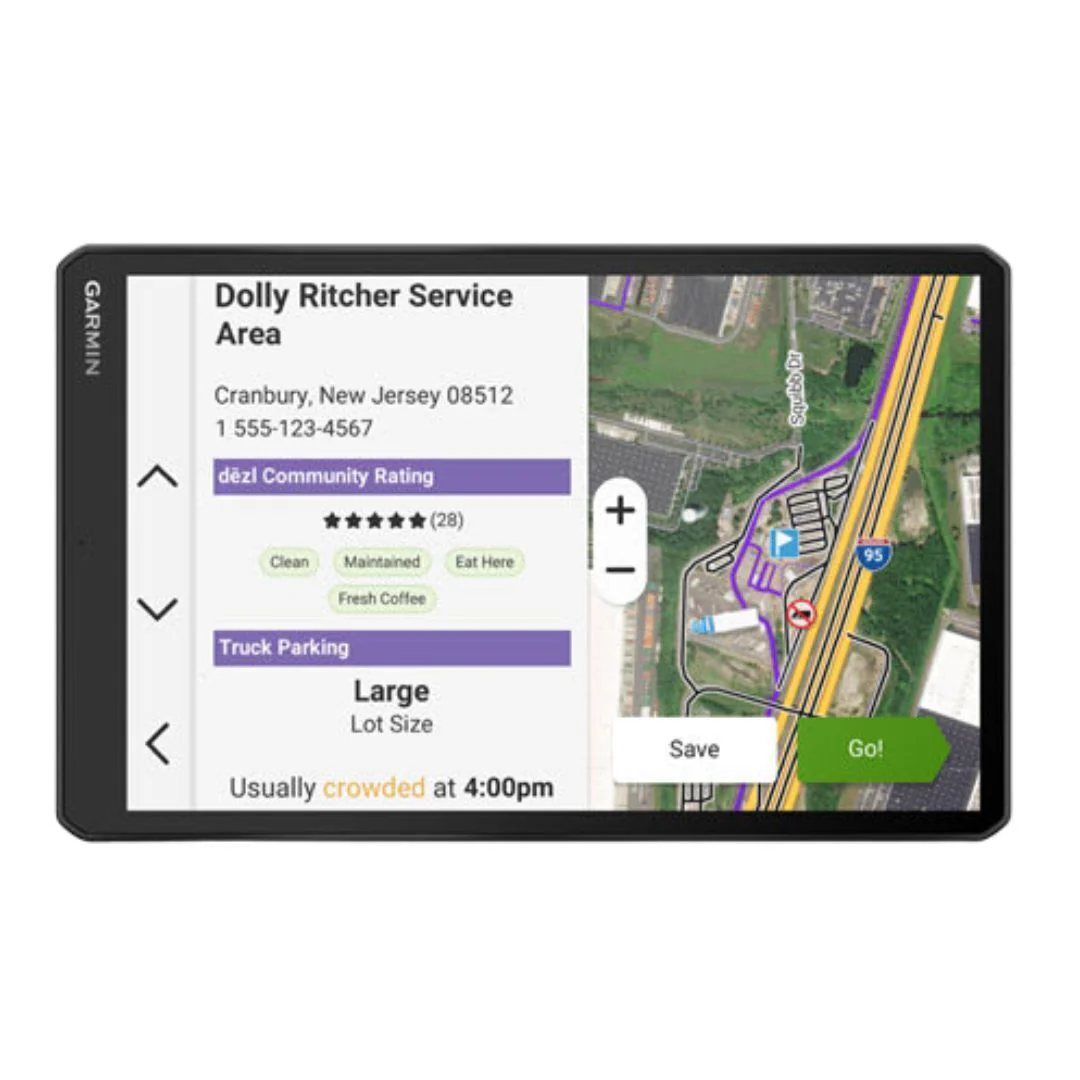 Garmin dezlCam OTR1020 GPS Truck Navigator with 10-Inch 1080p Touchscreen Display (Black) - Image 6
