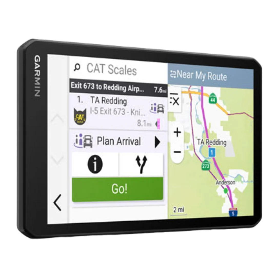 Garmin dezlCam OTR725 7-Inch GPS Truck Navigator with Built-In Dash Cam and Touch Display (Black) - Image 5