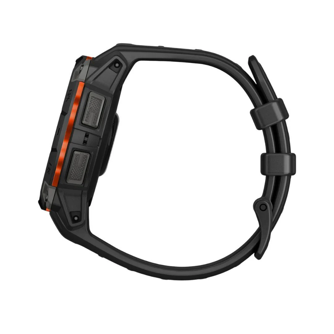 Garmin Instinct 3 50mm Solar GPS Smartwatch with Built-In Flashlight (Black with Charcoal Band) - Image 4