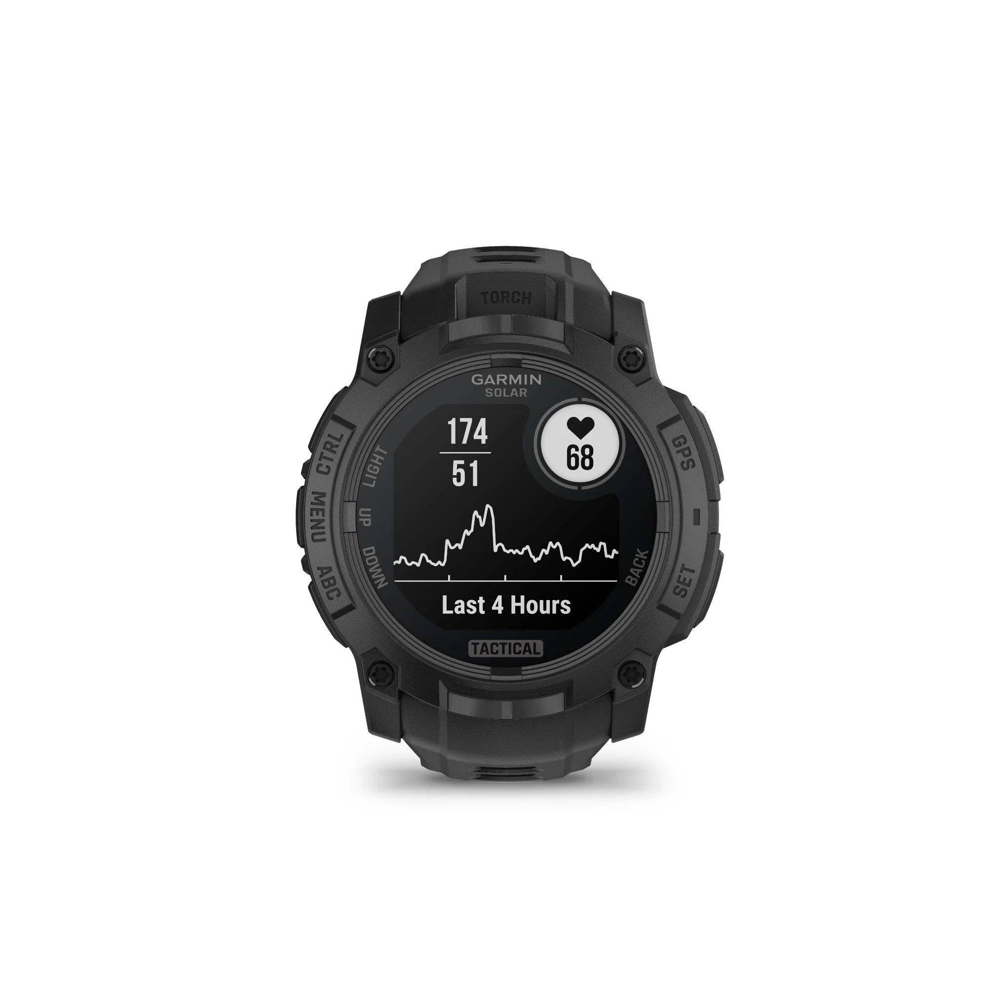Garmin Instinct 3 50mm Solar Tactical Smartwatch (Black with Black Band) - Image 5