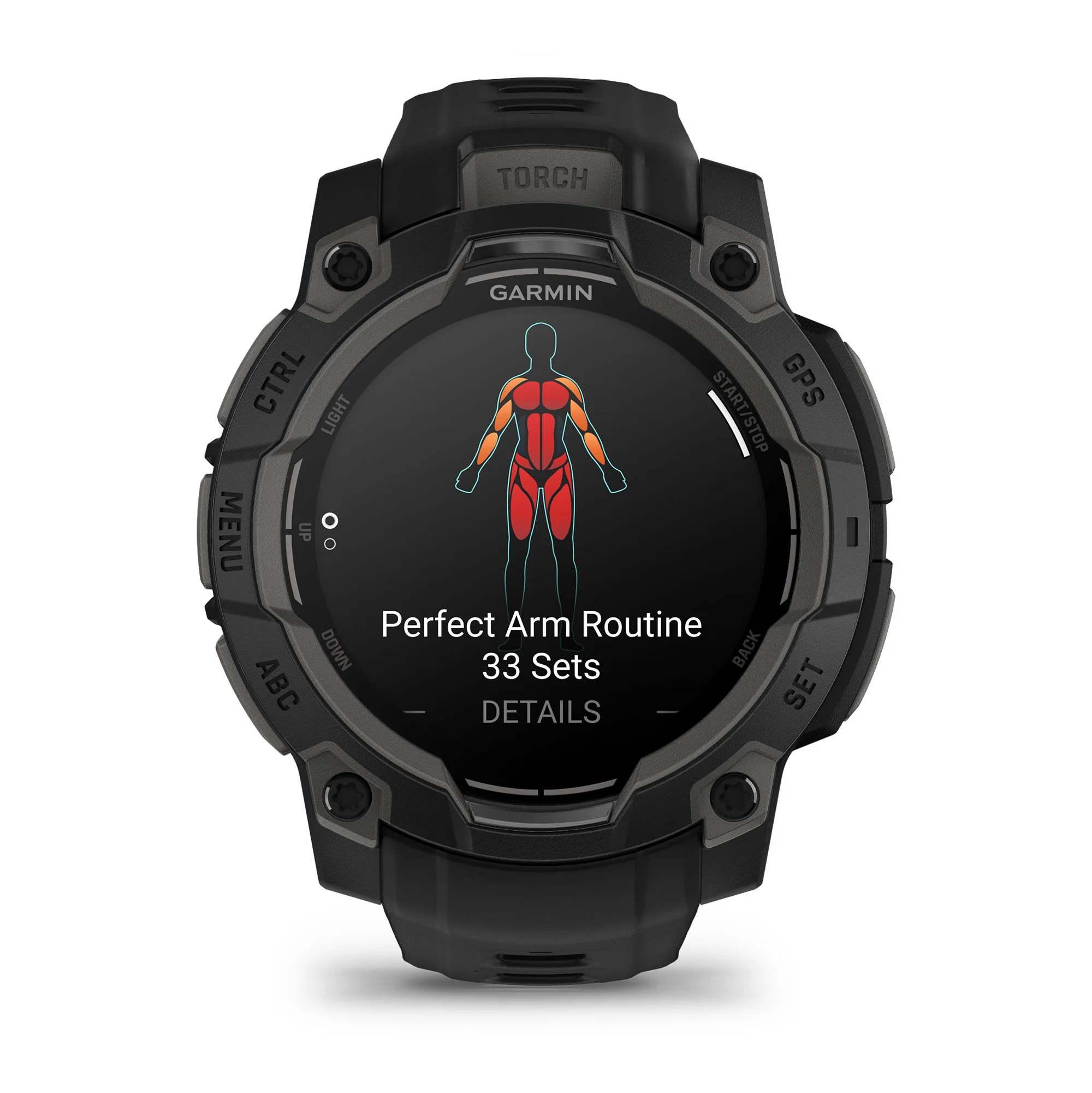 Garmin Instinct 3 - 45mm AMOLED GPS Smartwatch (Black) - Image 4