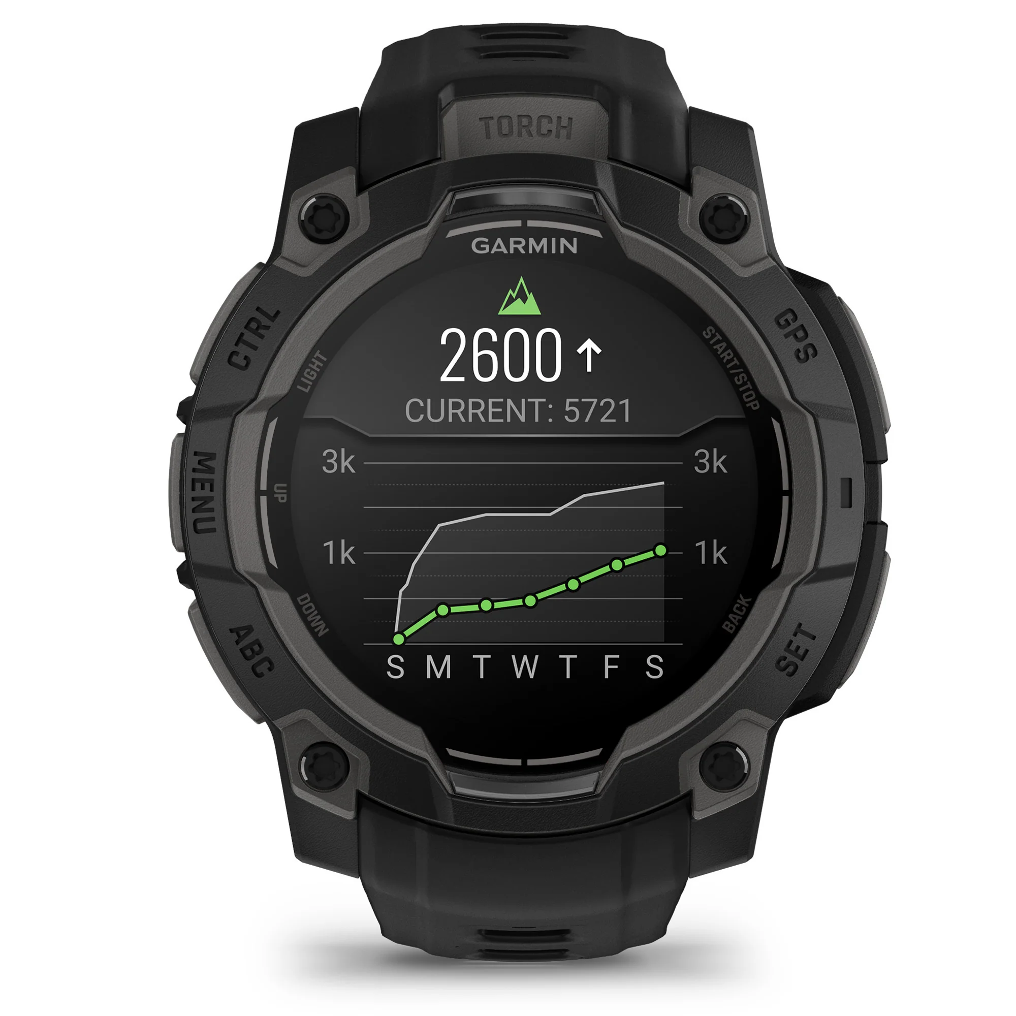 Garmin Instinct 3 - 45mm AMOLED GPS Smartwatch (Black) - Image 8