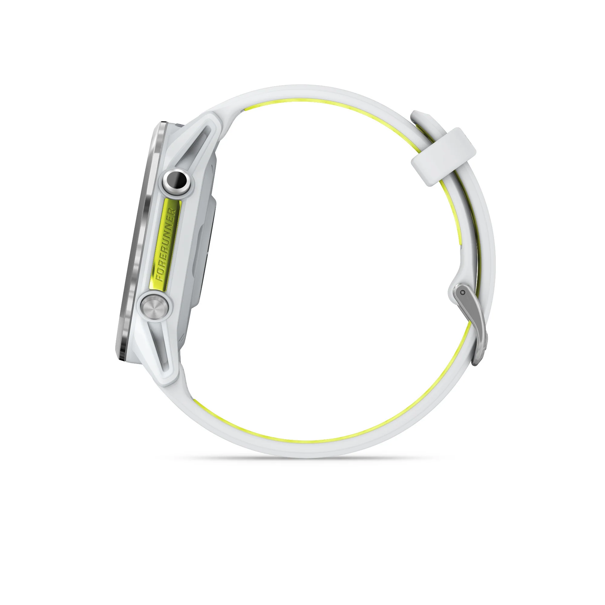 Garmin Forerunner 970 Titanium DLC and Whitestone/Translucent Amp Yellow Band - Image 2
