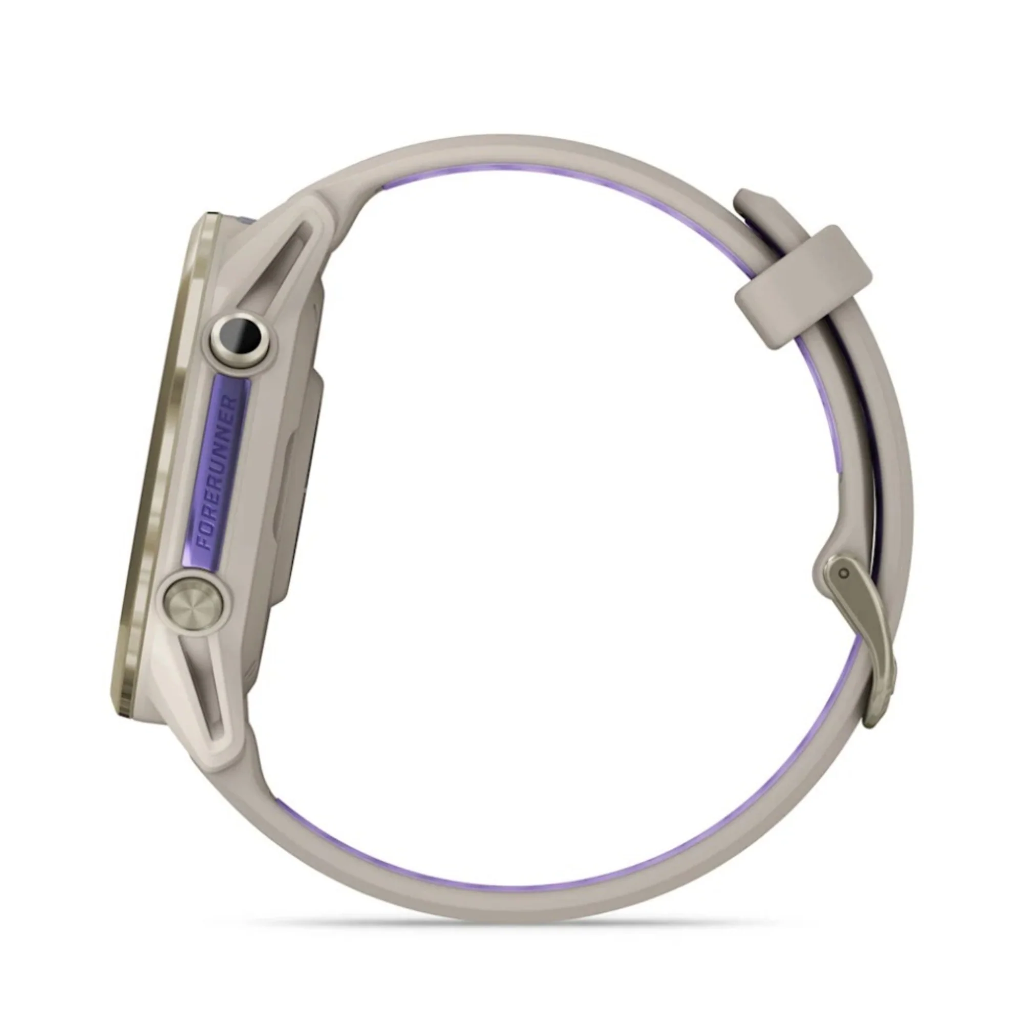 Garmin Forerunner 970 Soft Gold Titanium with French Gray Case and Indigo Band - Image 8
