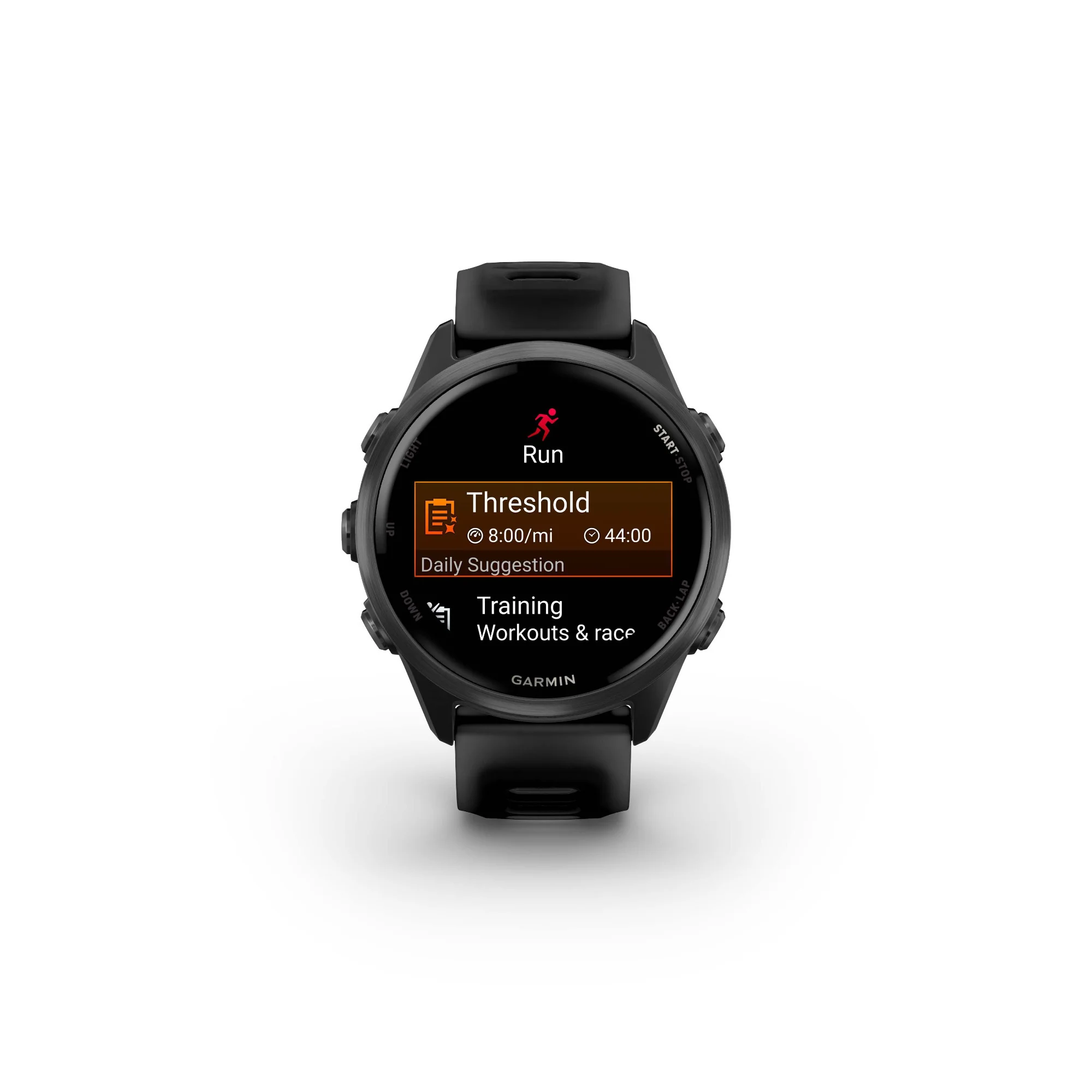 Garmin Forerunner 570 - 42mm Slate Gray with Translucent Black/Black Band - Image 2