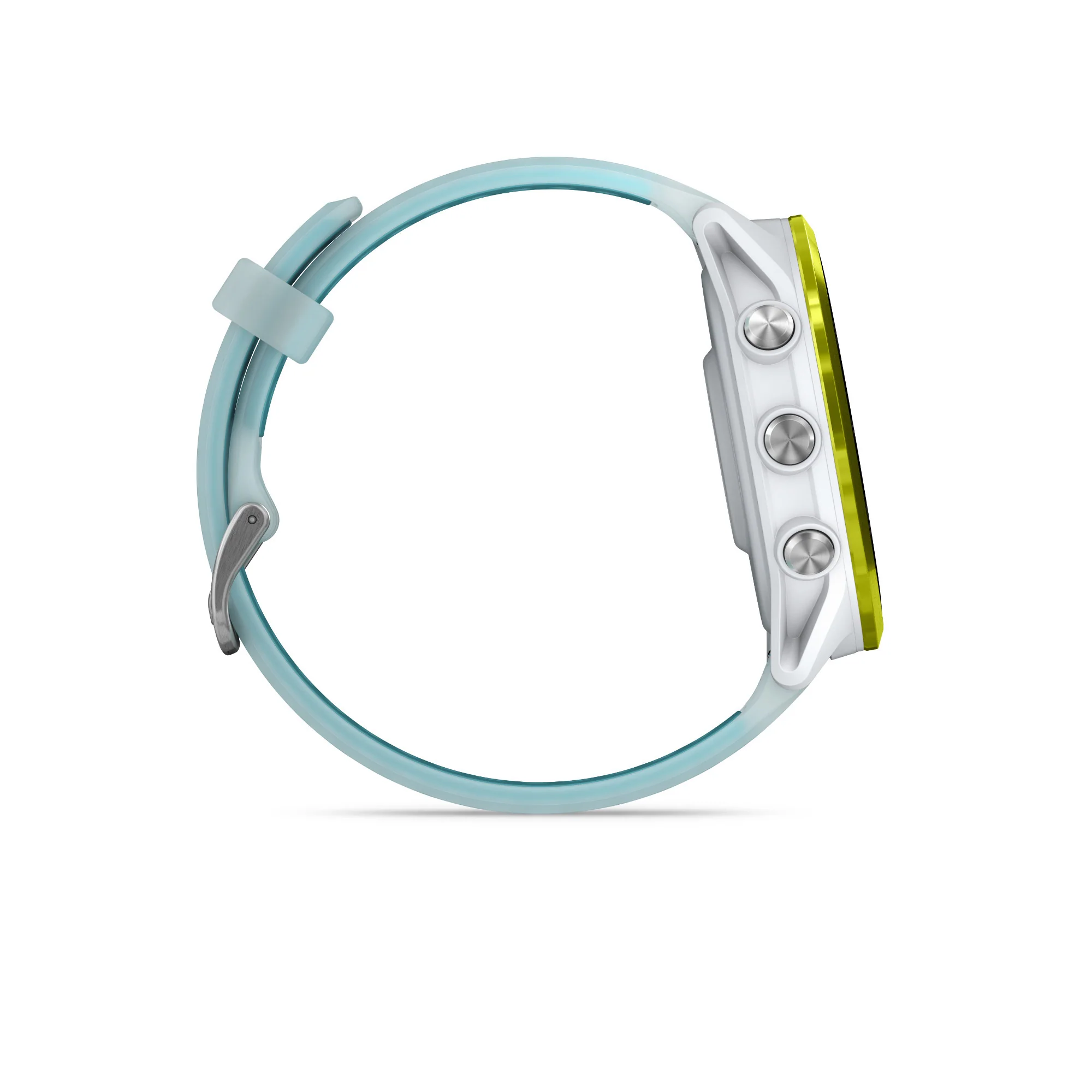 Garmin Forerunner 570 - 47mm GPS Smartwatch Amp Yellow/Whitestone Turquoise Band - Image 5