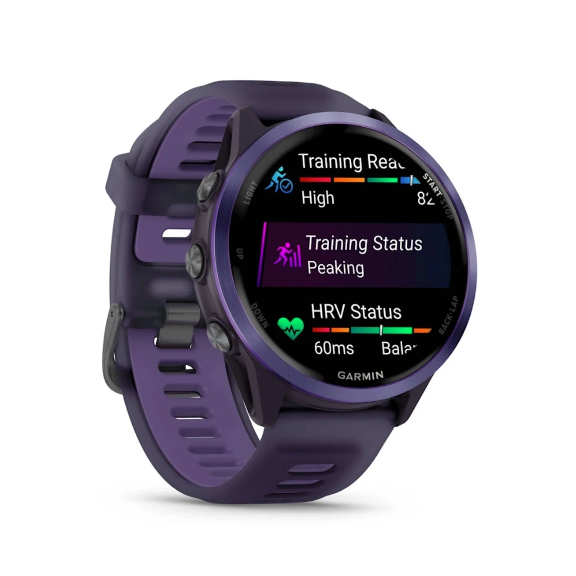 Garmin Forerunner 570 - 47mm Indigo Aluminum with Imperial Purple/Indigo Band - Image 3