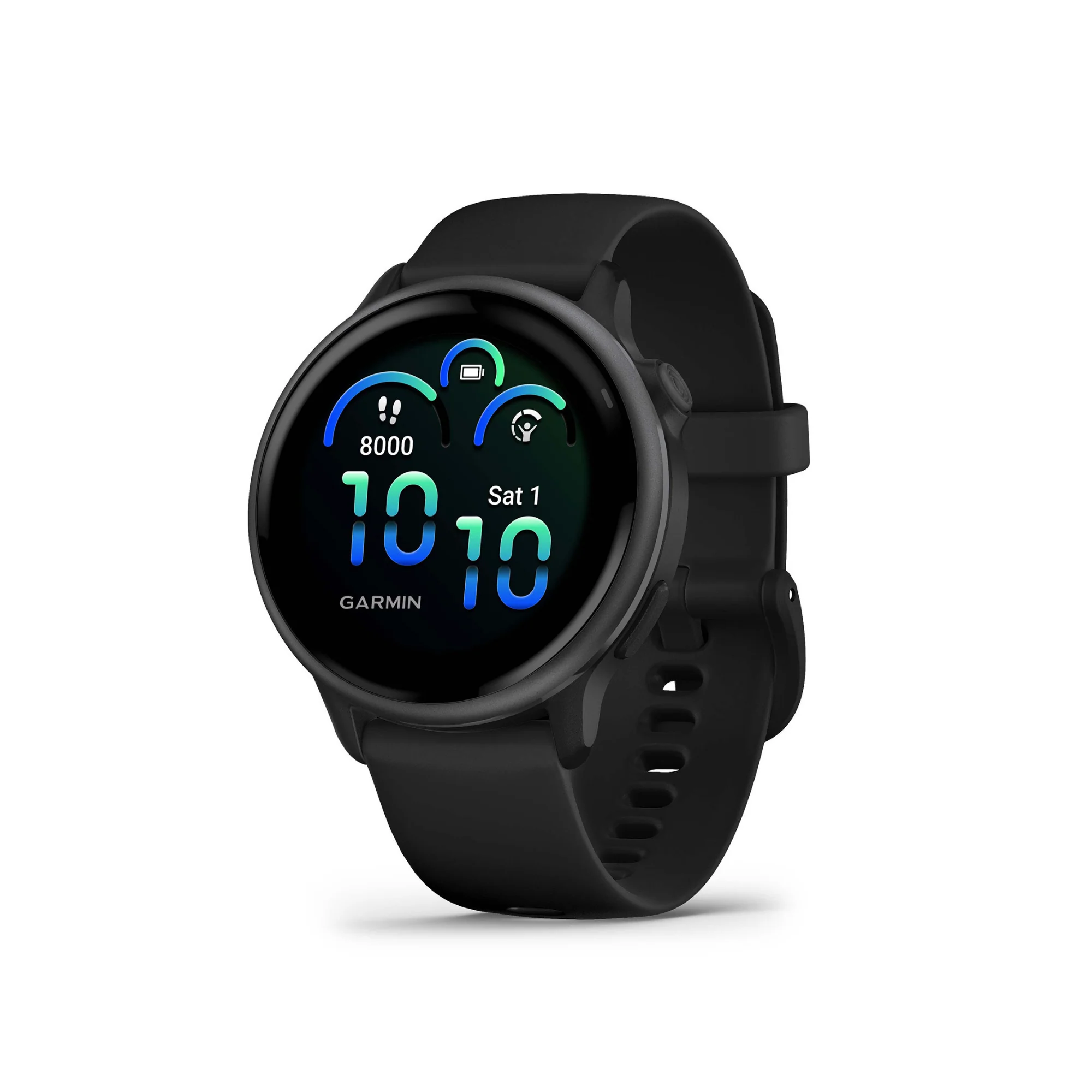 Garmin Vivoactive 6 Slate with Black Band GPS Smartwatch and Charger Bundle - Image 2