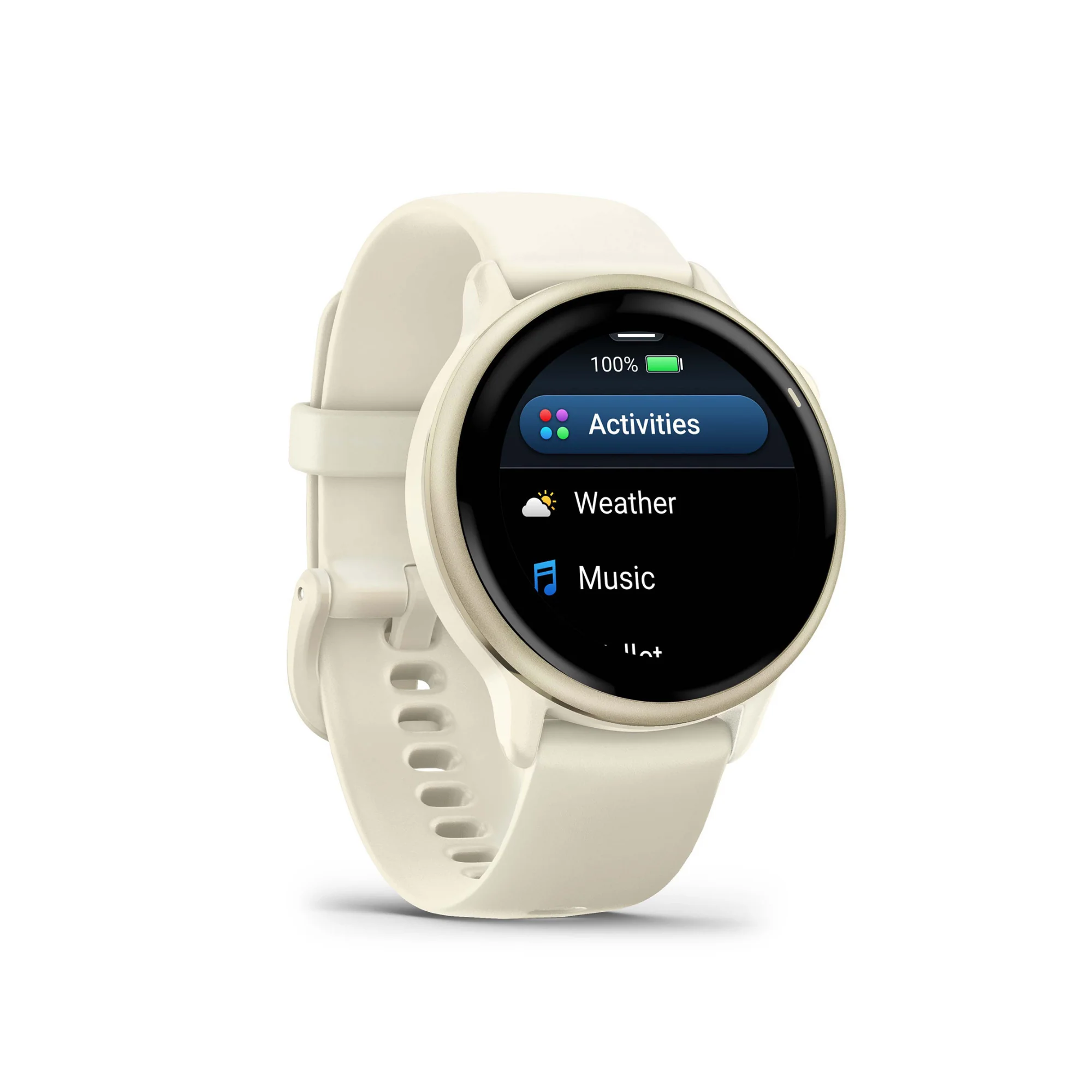 Garmin vivoactive 6 GPS Smartwatch (Lunar Gold with Bone Band) - Image 3