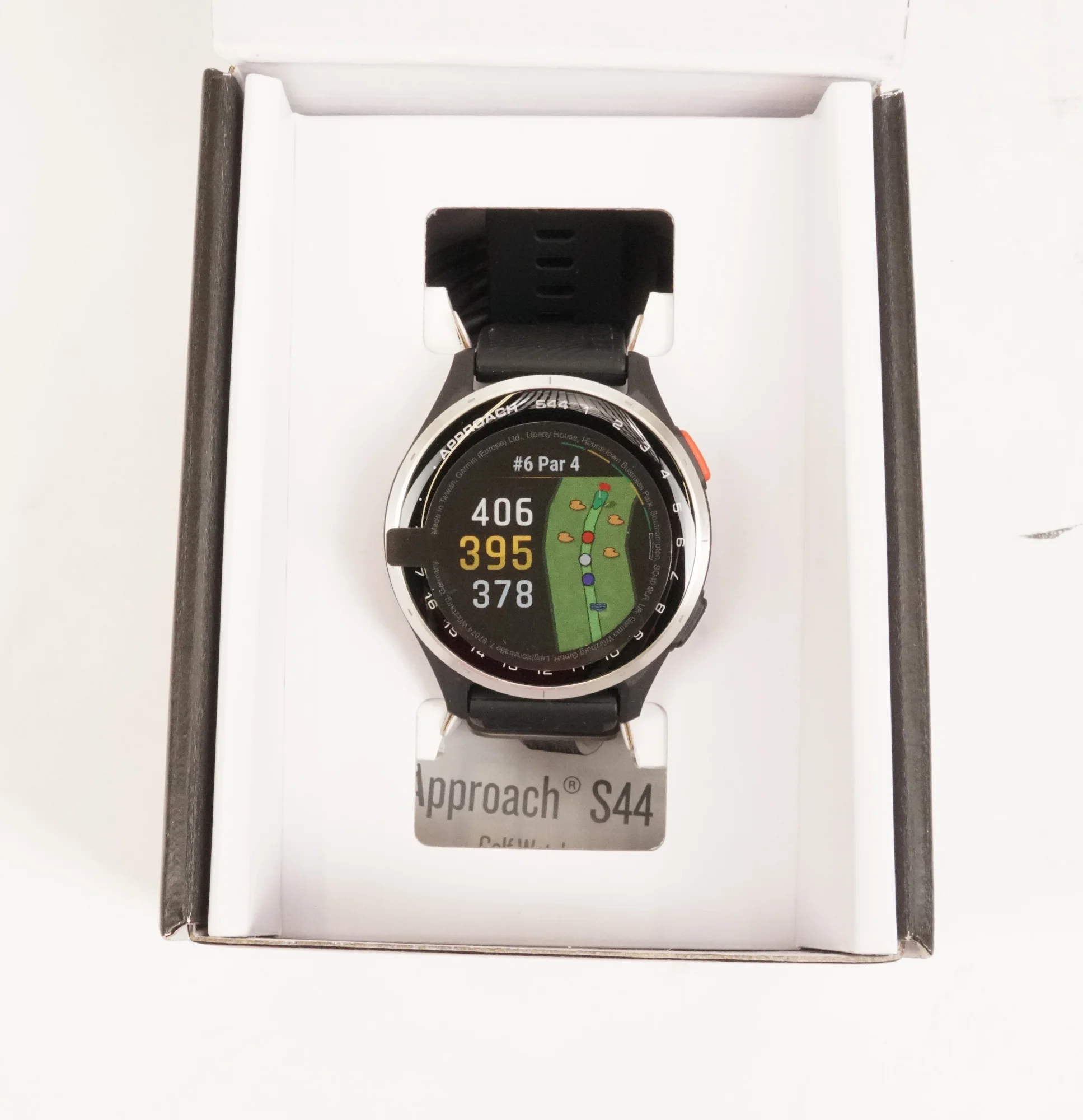Garmin Approach S44 GPS Golf Smartwatch (Silver/Black) (Used)