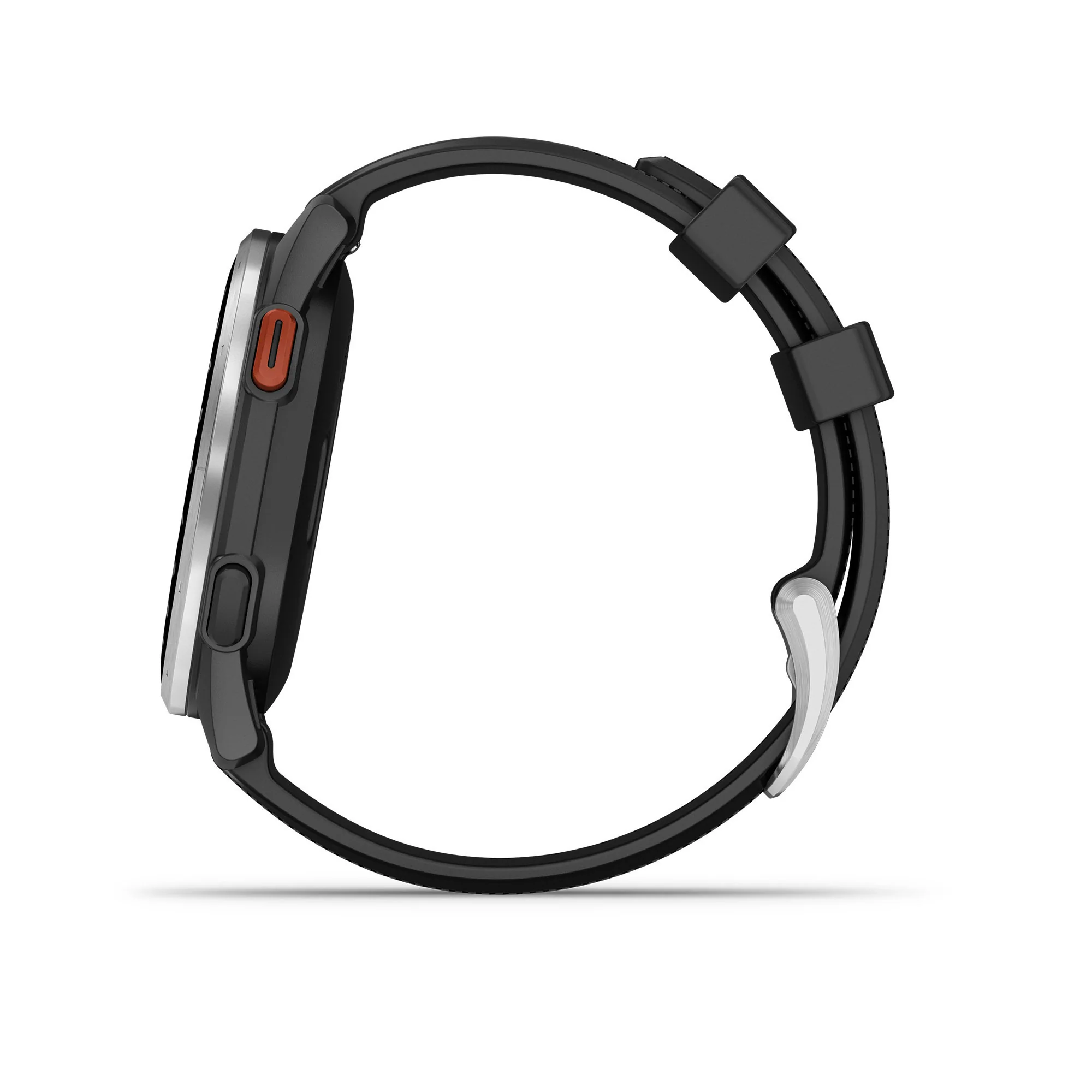 Garmin Approach S44 GPS AMOLED Golf Smartwatch (Silver Aluminum Bezel, Black Silicone Band) - Image 5