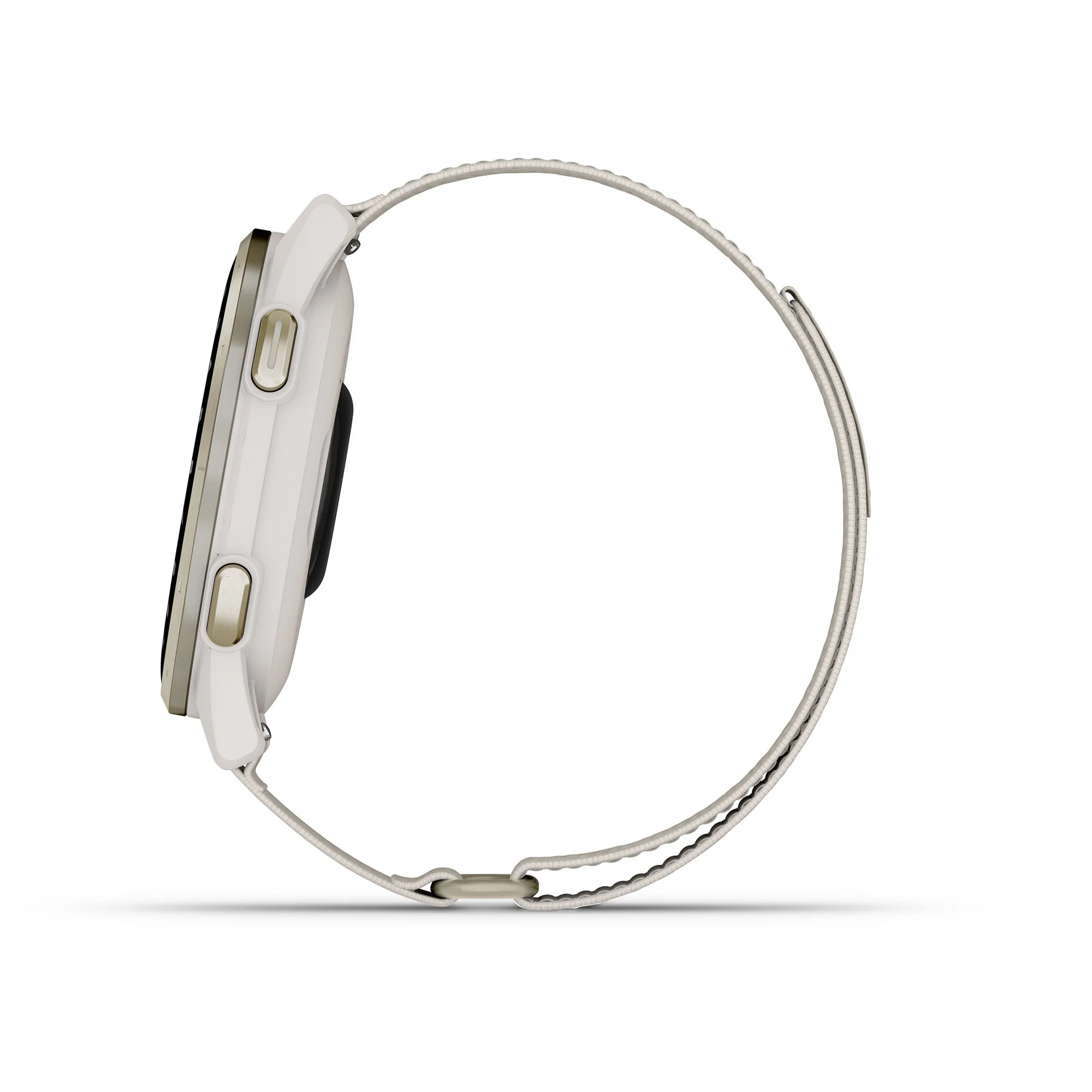 Garmin Approach S50 GPS Golf Smartwatch (Cream Gold Aluminum Bezel, Ivory ComfortFit Nylon Band) - Image 5