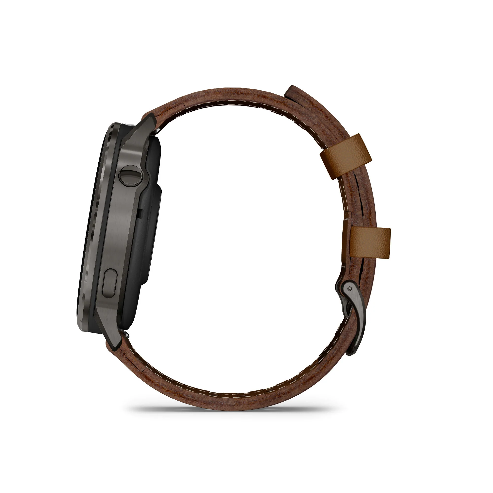 Garmin Venu 4 Smartwatch (Slate/Brown Leather) - Image 7