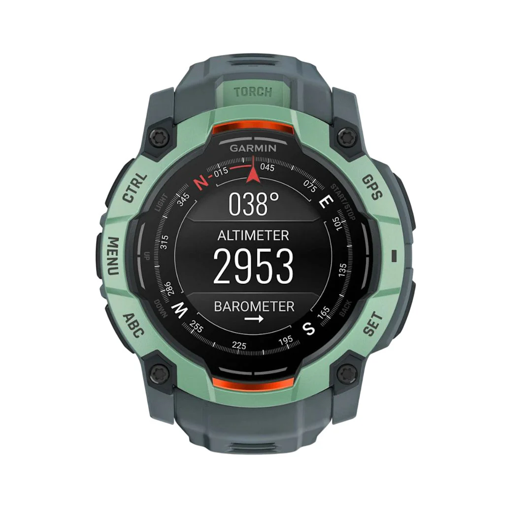 Garmin Instinct 3 50mm GPS Smartwatch with 1.3-Inch AMOLED Display (Neo Tropic with Twilight Band) - Image 2