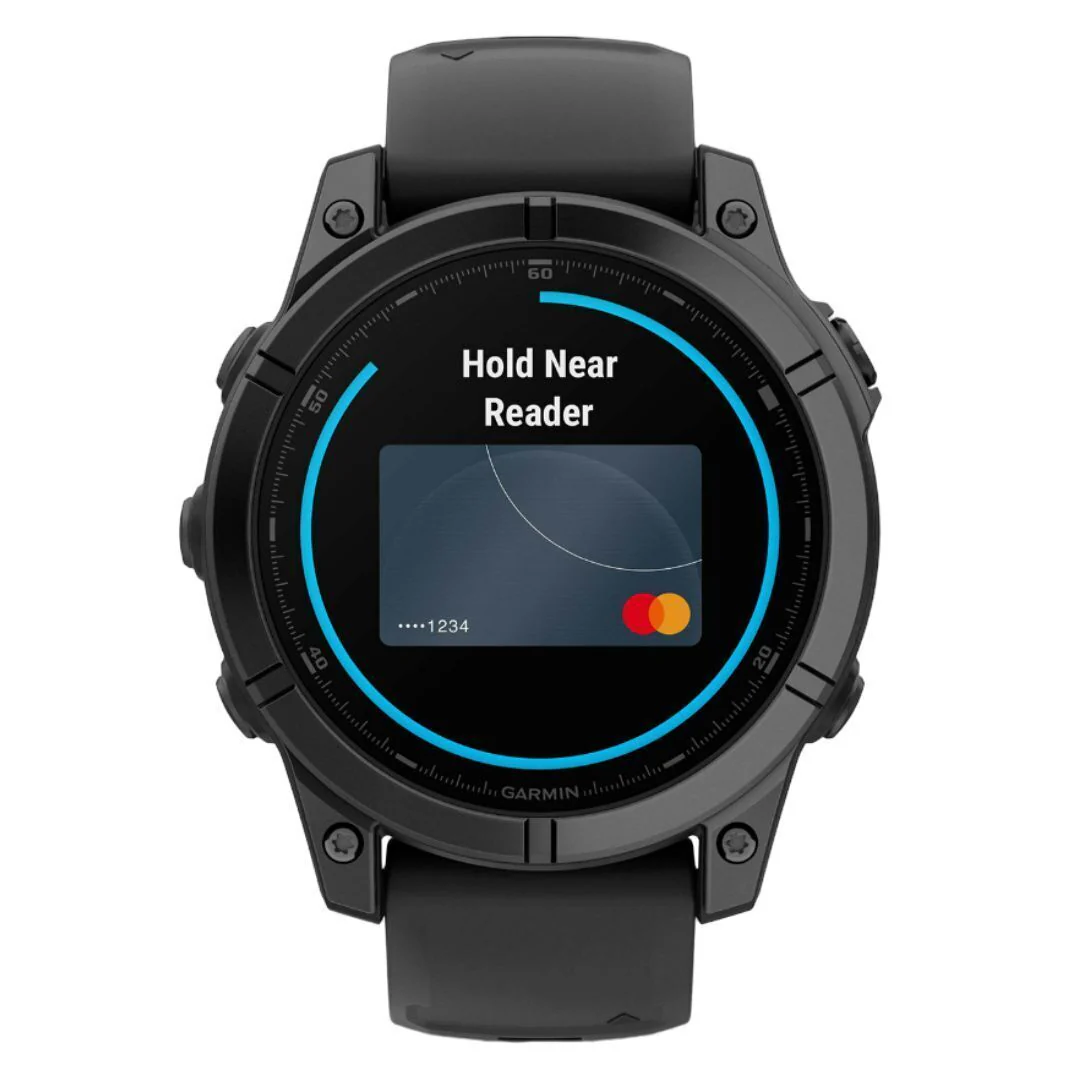 Garmin Fenix E 47mm GPS Smartwatch with 1.3-Inch AMOLED Display (Slate Gray Steel and Black) - Image 3