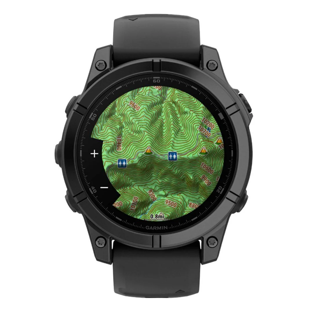 Garmin Fenix E 47mm GPS Smartwatch with 1.3-Inch AMOLED Display (Slate Gray Steel and Black) - Image 4