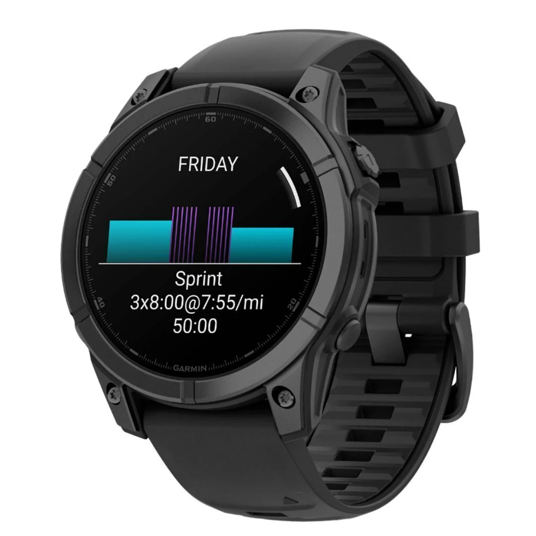 Garmin Fenix E 47mm GPS Smartwatch with 1.3-Inch AMOLED Display (Slate Gray Steel and Black) - Image 5