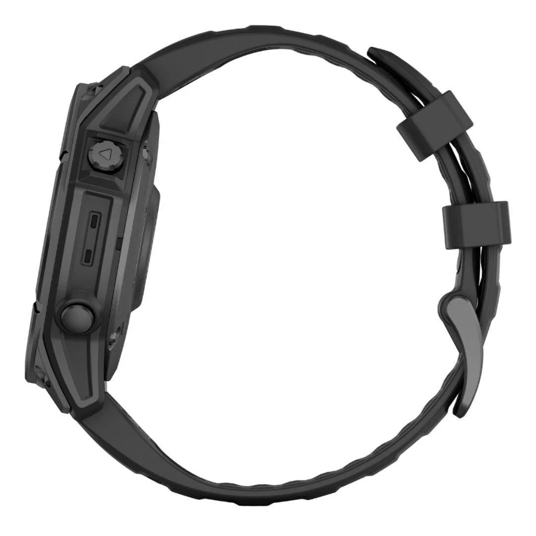 Garmin Fenix E 47mm GPS Smartwatch with 1.3-Inch AMOLED Display (Slate Gray Steel and Black) - Image 7