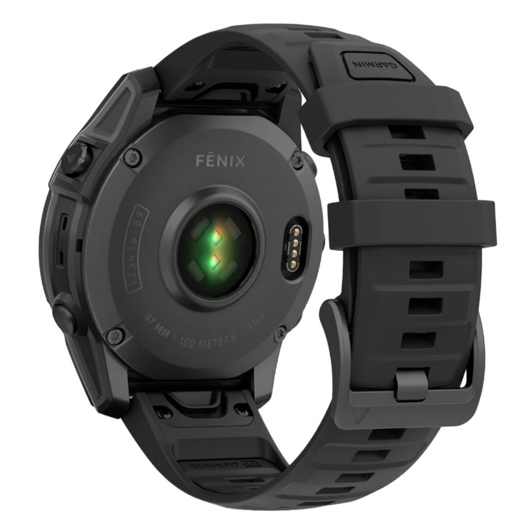 Garmin Fenix E 47mm GPS Smartwatch with 1.3-Inch AMOLED Display (Slate Gray Steel and Black) - Image 8