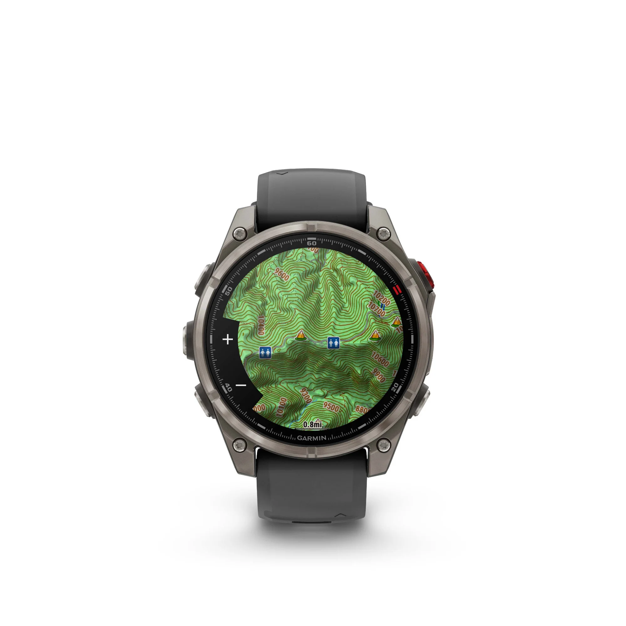 Garmin fenix 8 Pro Sapphire 47mm AMOLED GPS (Titanium with Graphite/Black Band) - Image 4