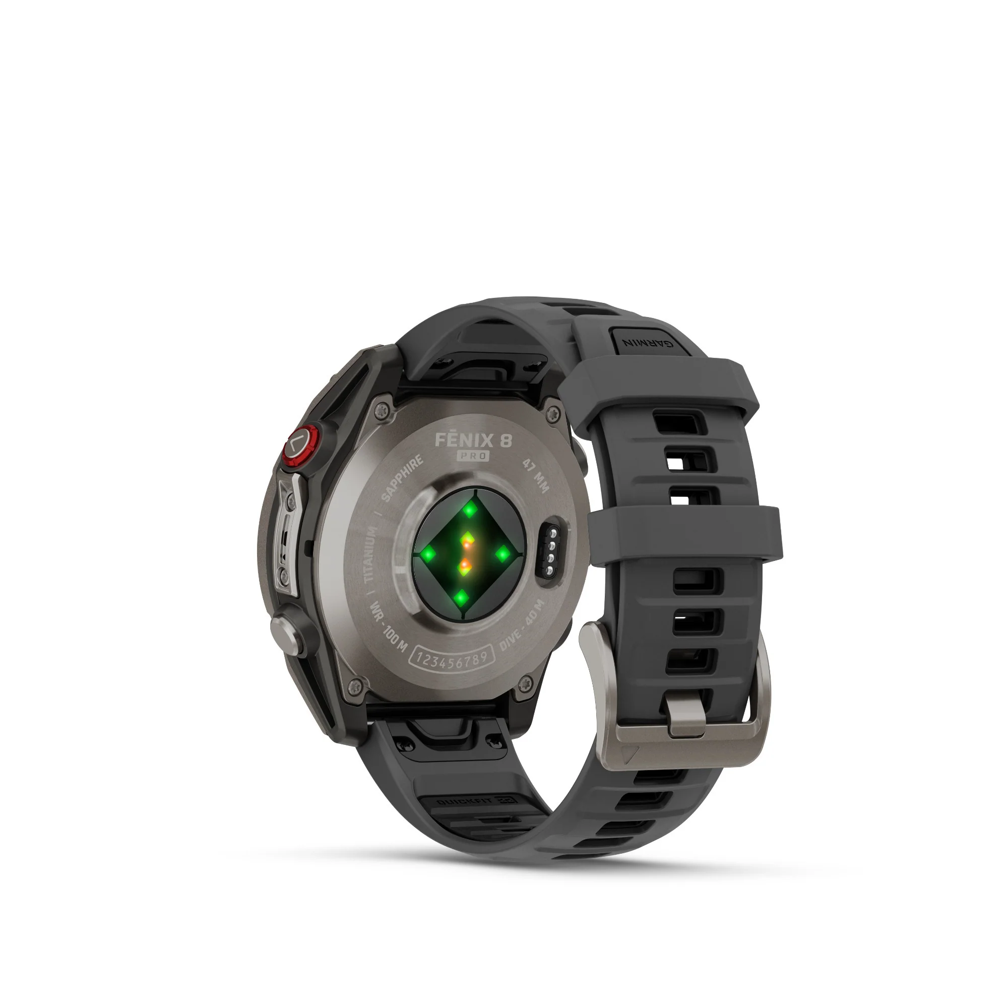 Garmin fenix 8 Pro Sapphire 47mm AMOLED GPS (Titanium with Graphite/Black Band) - Image 8