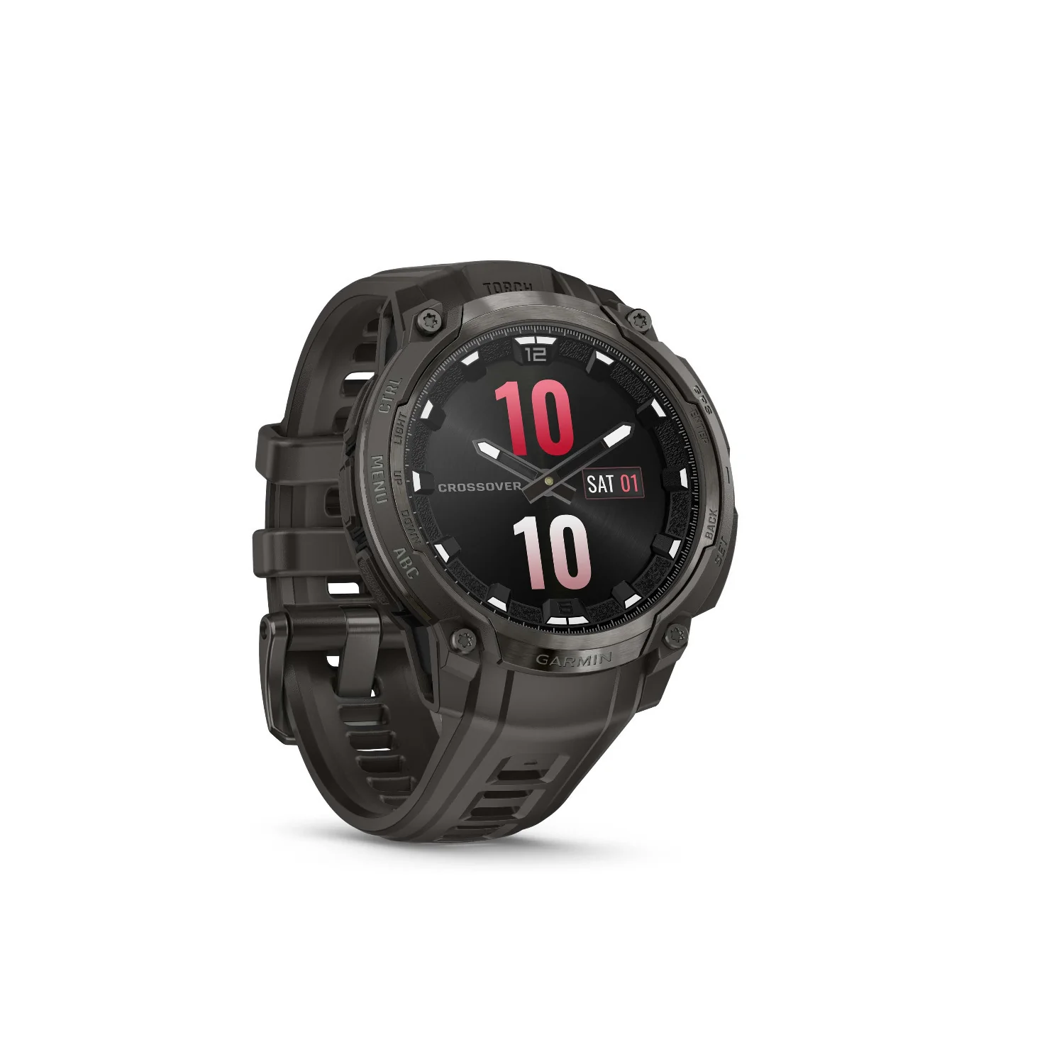 Garmin Instinct Crossover 1.2-Inch AMOLED GPS Smartwatch (Charcoal) - Image 3