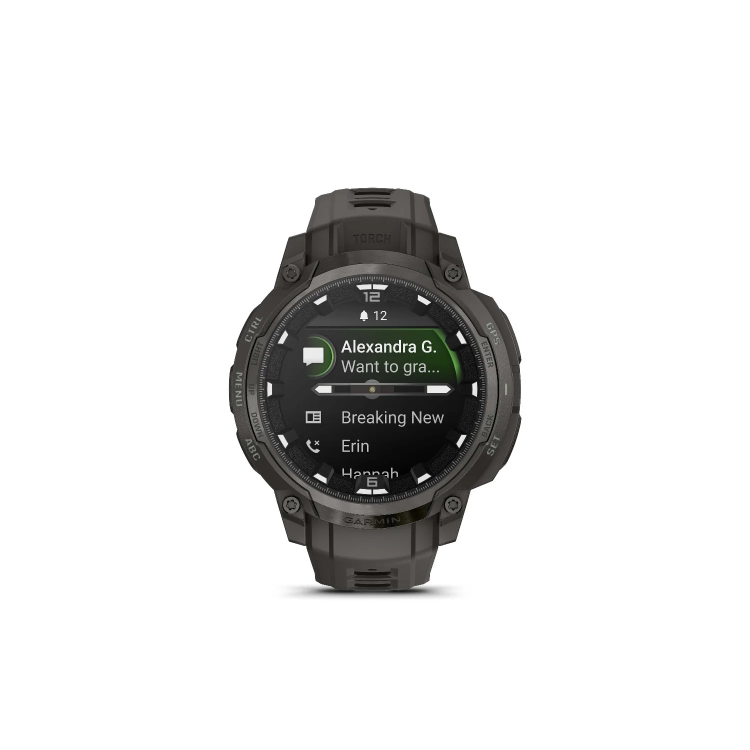 Garmin Instinct Crossover 1.2-Inch AMOLED GPS Smartwatch (Charcoal) - Image 7