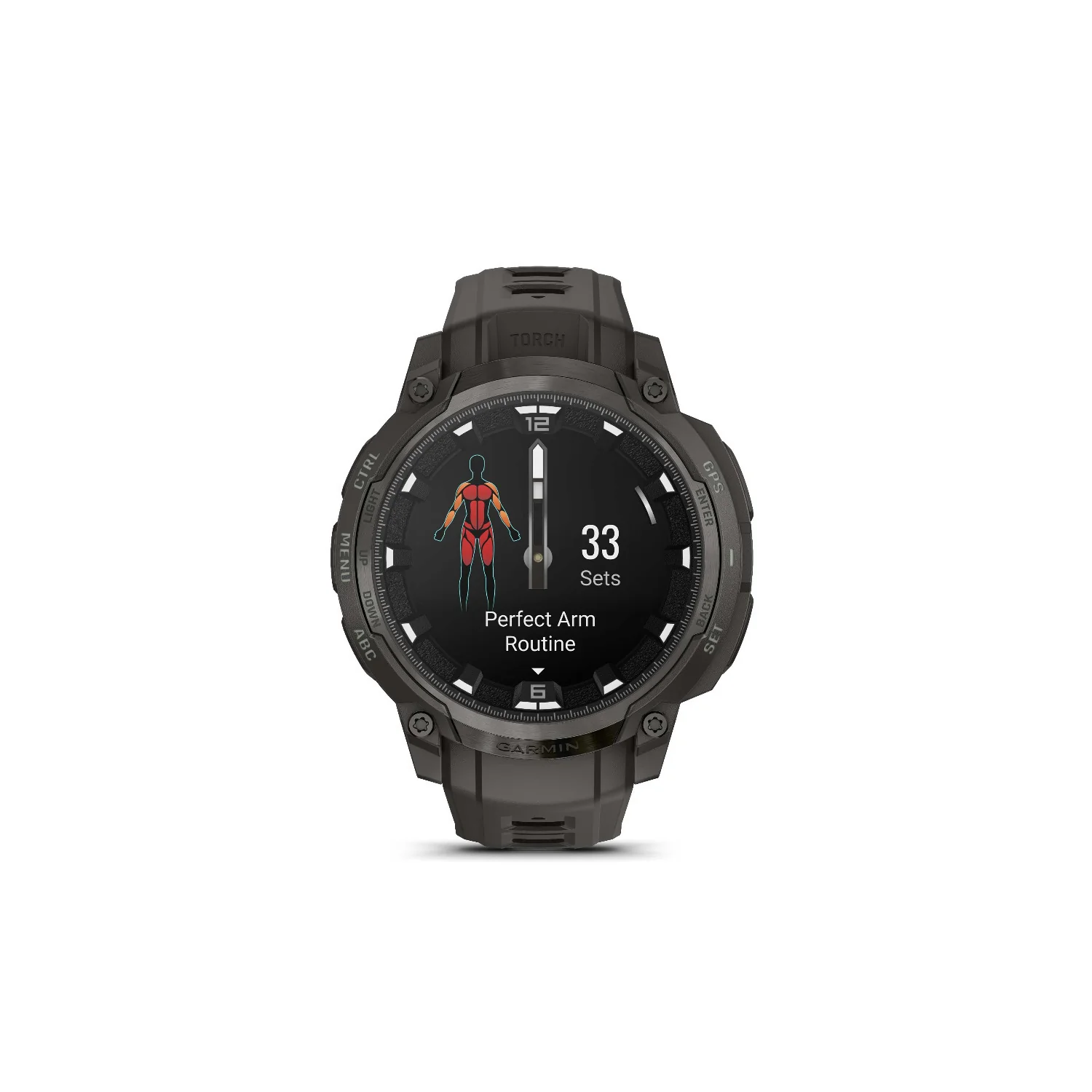 Garmin Instinct Crossover 1.2-Inch AMOLED GPS Smartwatch (Charcoal) - Image 8