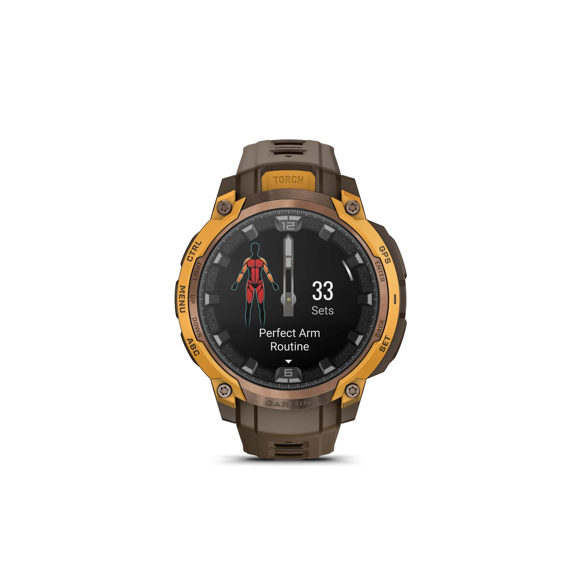 Garmin Instinct Crossover AMOLED GPS Smartwatch (Bronze/Sunburst) - Image 6