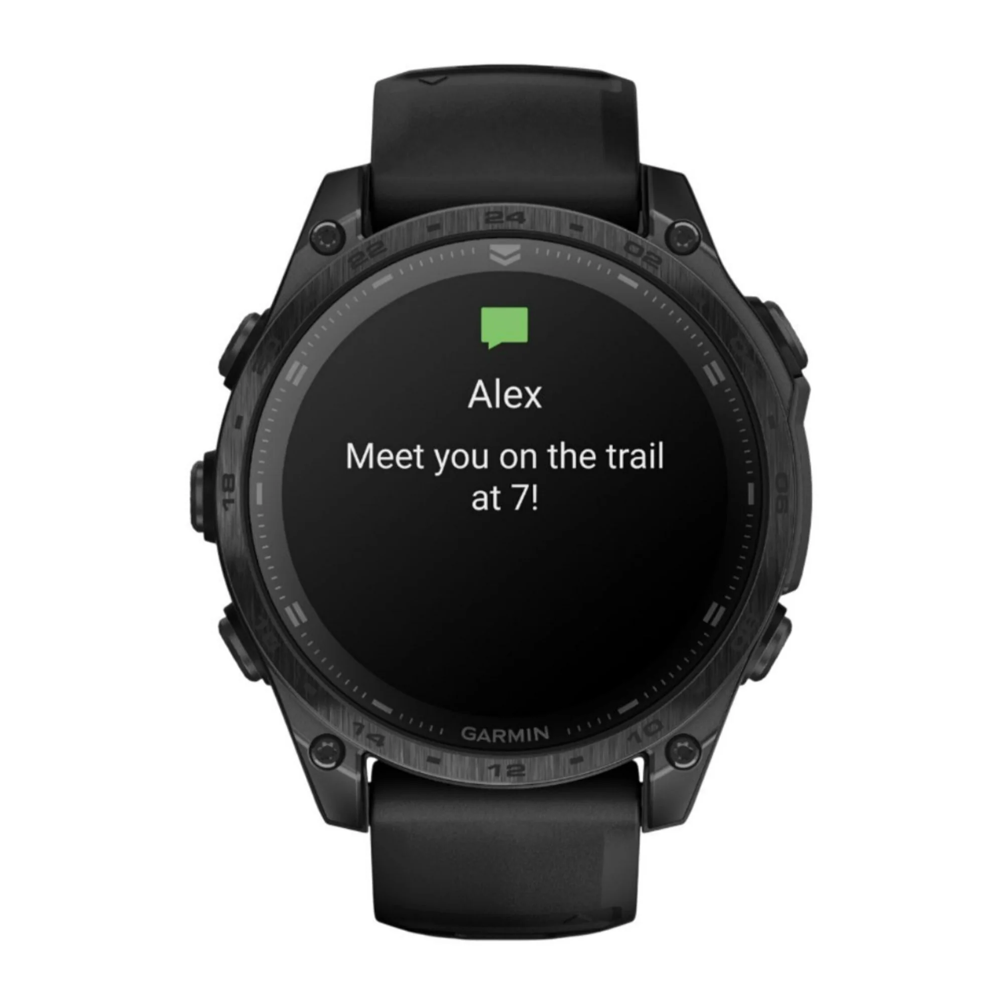 Garmin tactix 8 47mm AMOLED Sapphire Edition Smartwatch with Built-In Flashlight (Black) - Image 2