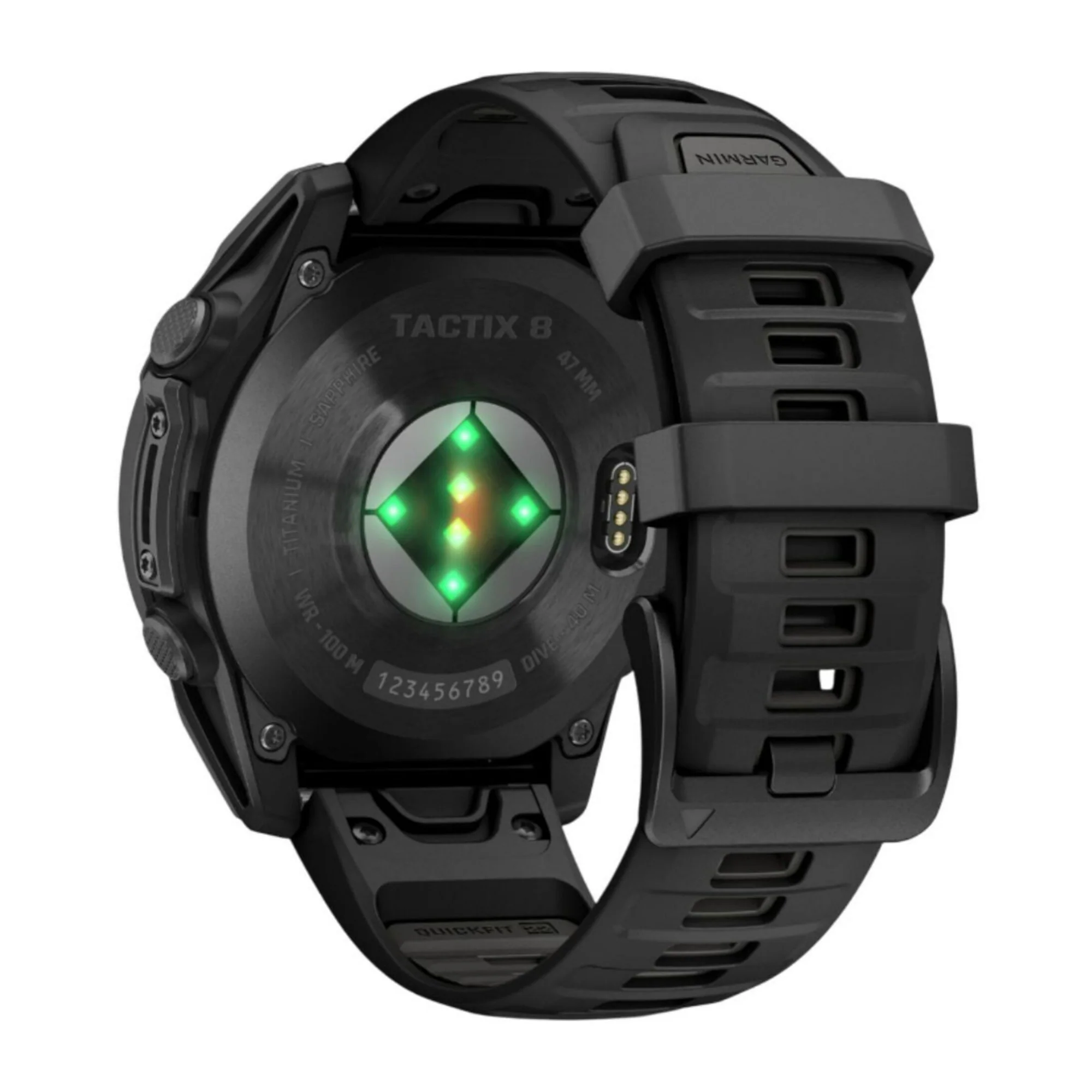 Garmin tactix 8 47mm AMOLED Sapphire Edition Smartwatch with Built-In Flashlight (Black) - Image 6