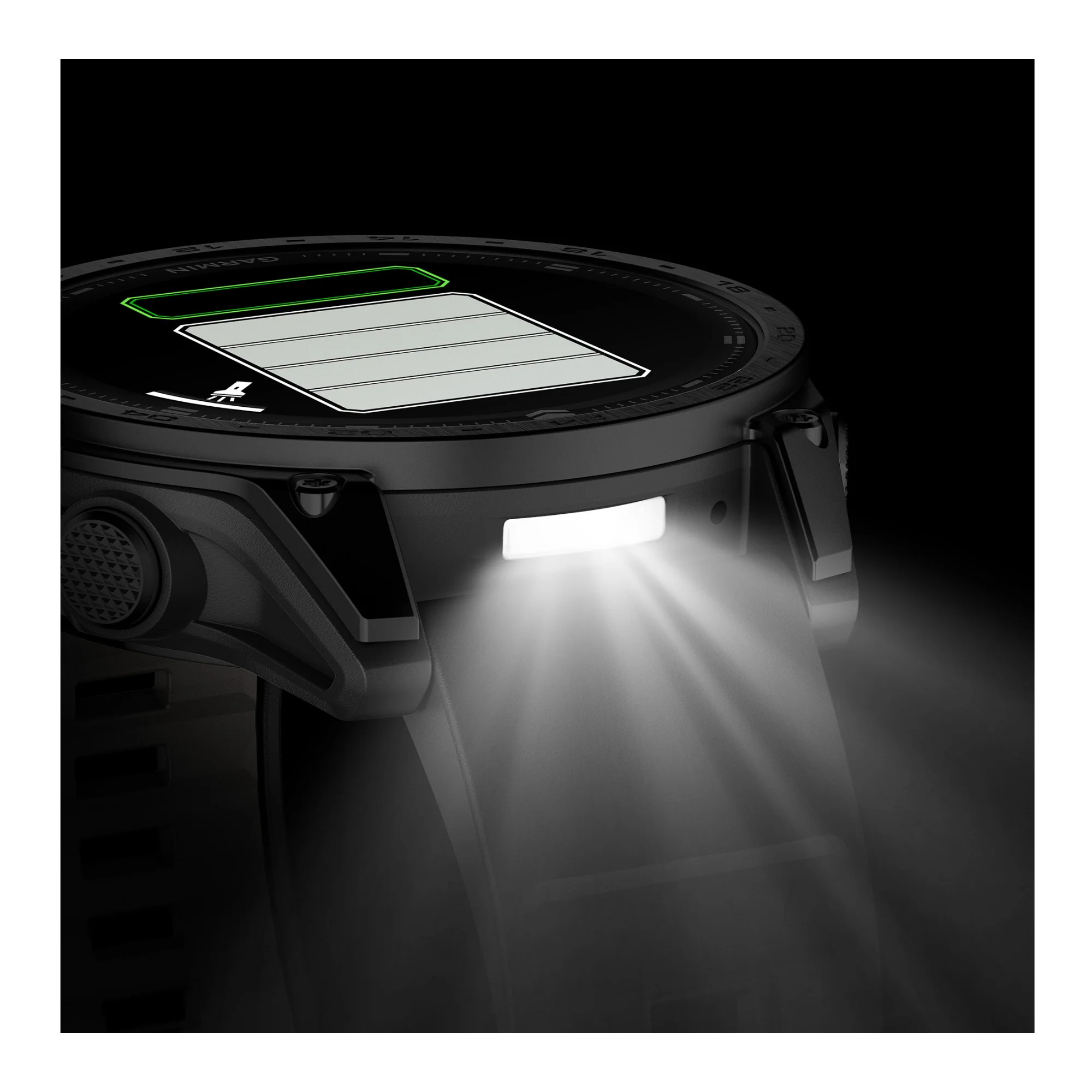 Garmin tactix 8 47mm AMOLED Sapphire Edition Smartwatch with Built-In Flashlight (Black) - Image 8
