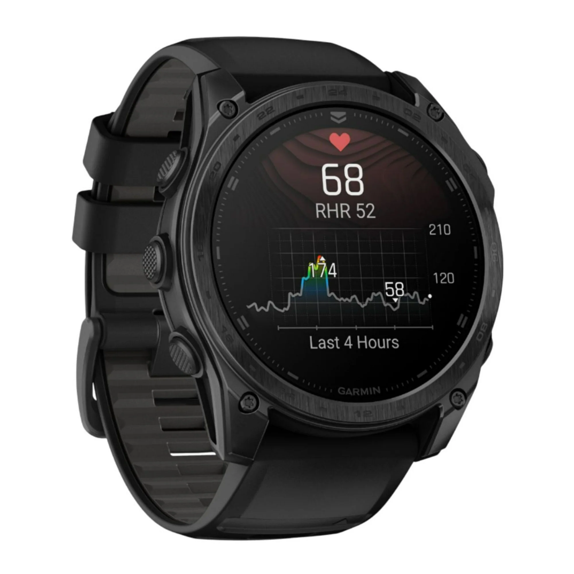 Garmin tactix 8 51mm AMOLED Sapphire Edition Smartwatch with Built-In Flashlight (Black) - Image 4
